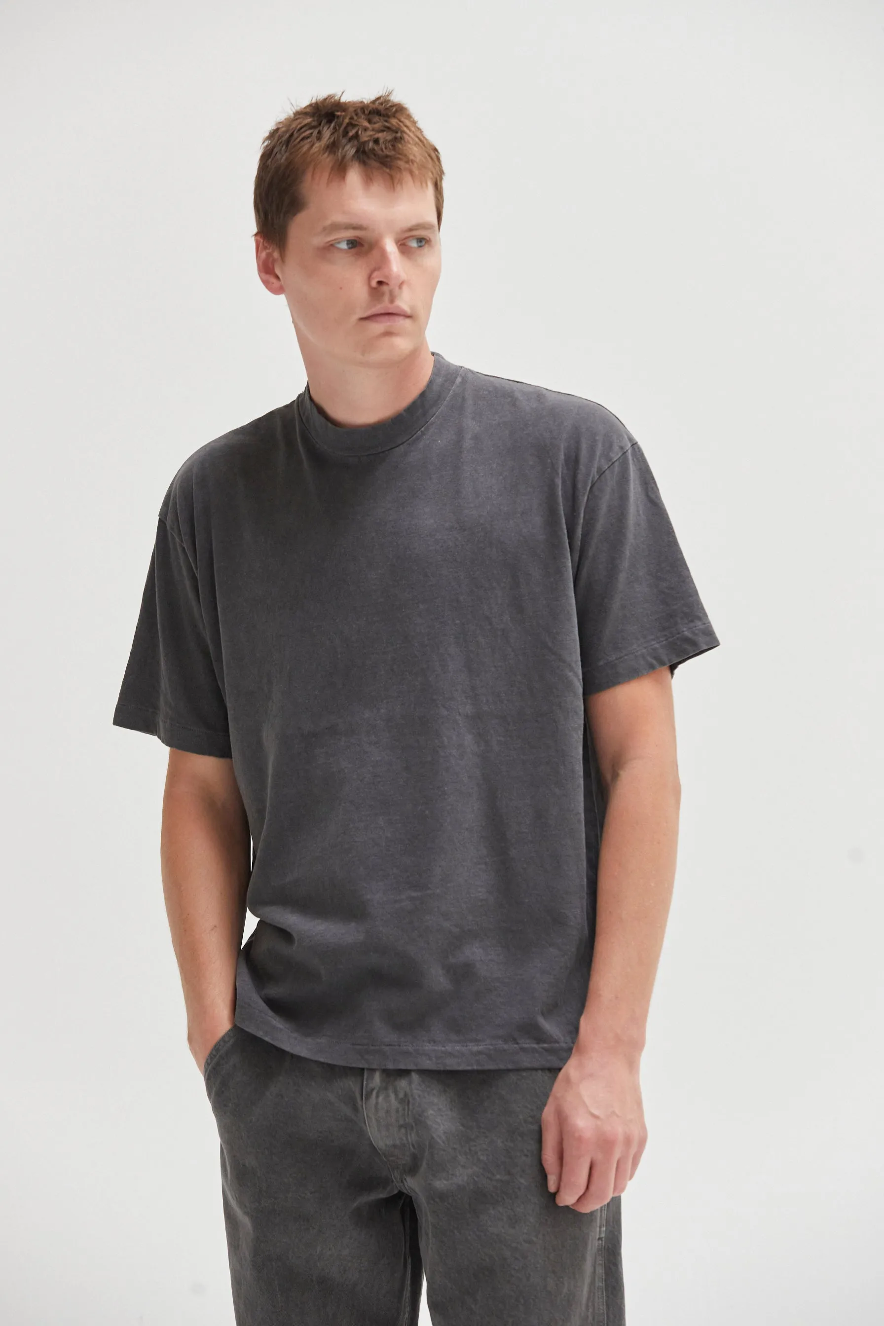 Noah Cotton Linen Tee sold by ASHER