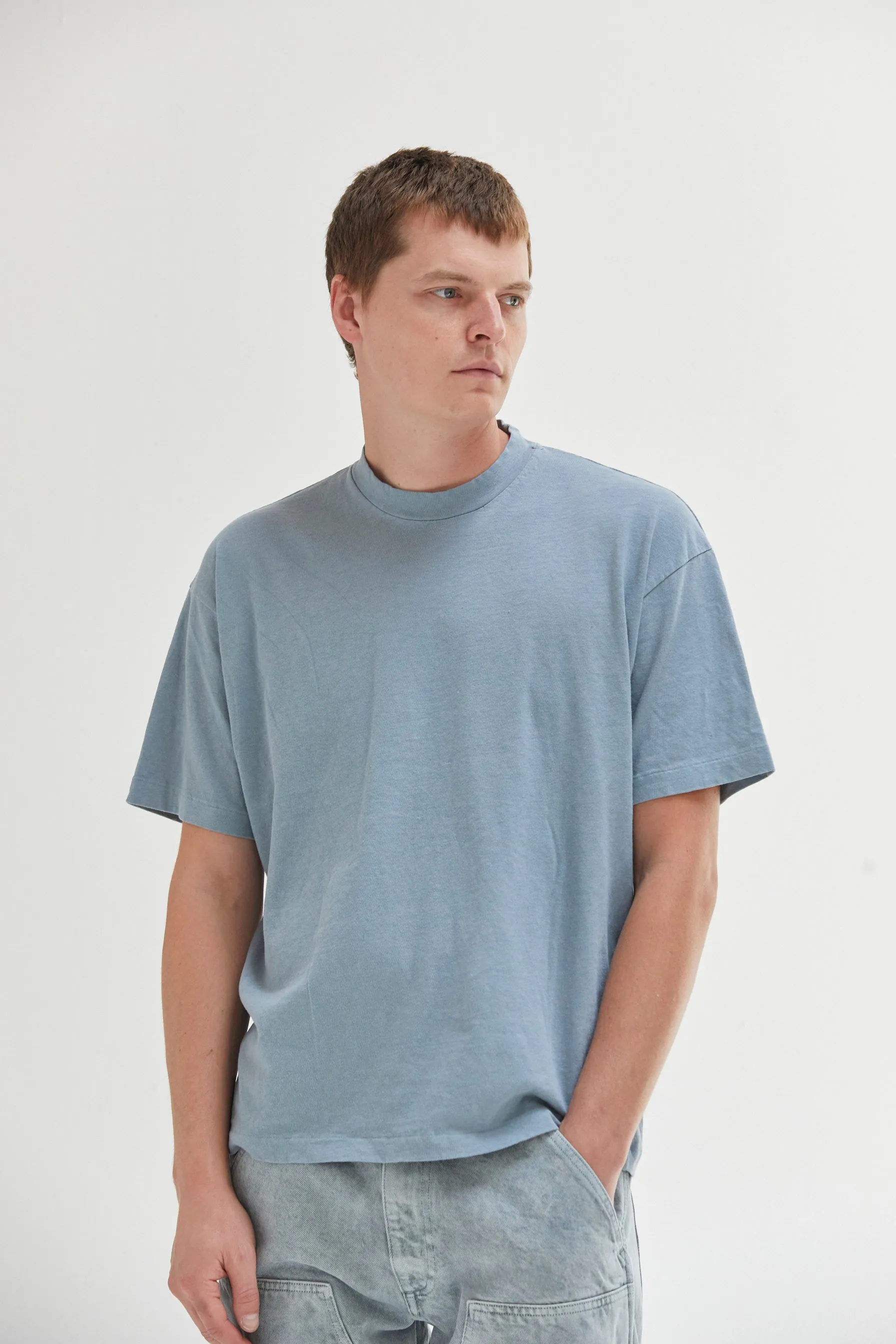 Noah Cotton Linen Tee sold by ASHER product image thumbnail 3