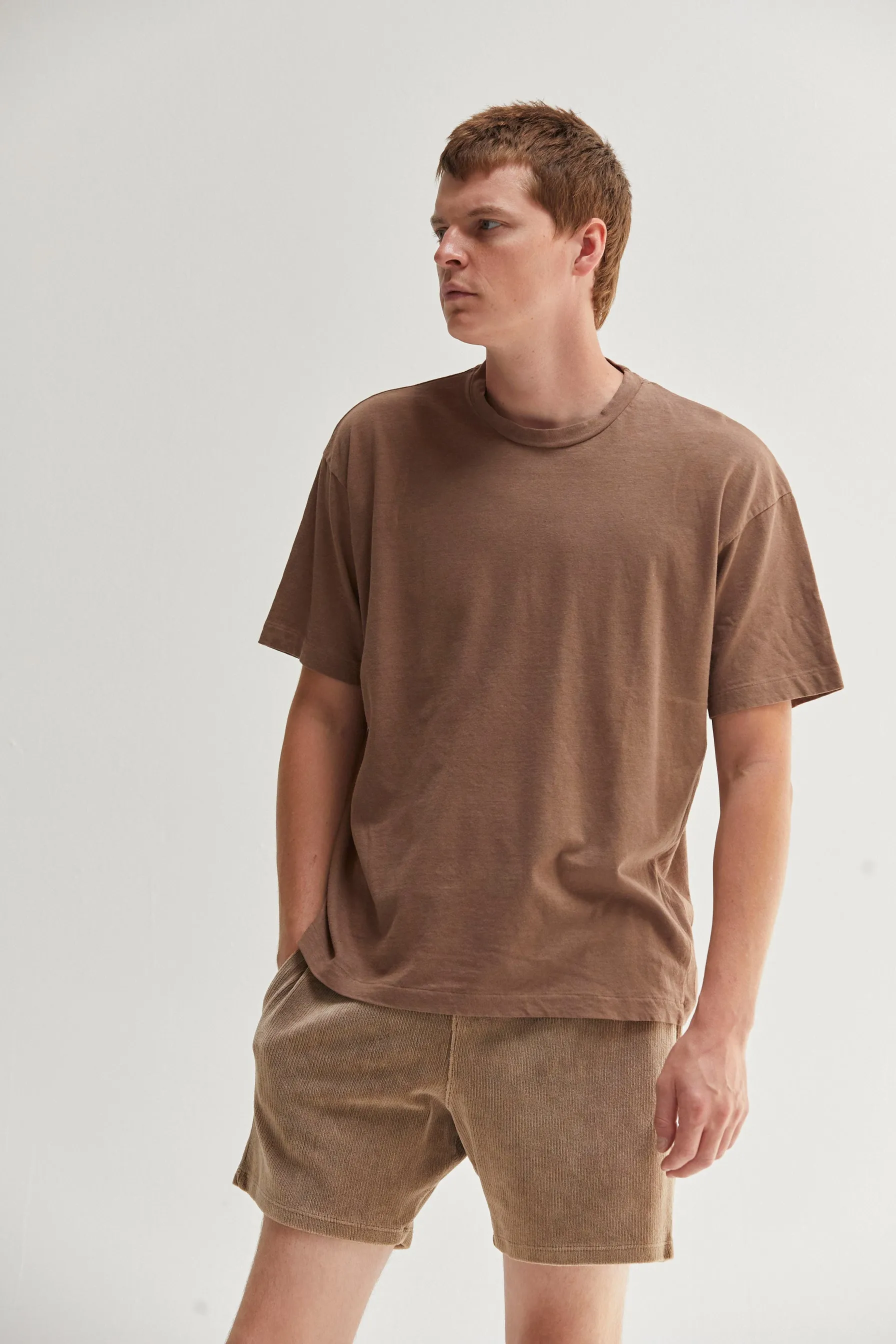 Noah Cotton Linen Tee sold by ASHER product image thumbnail 5