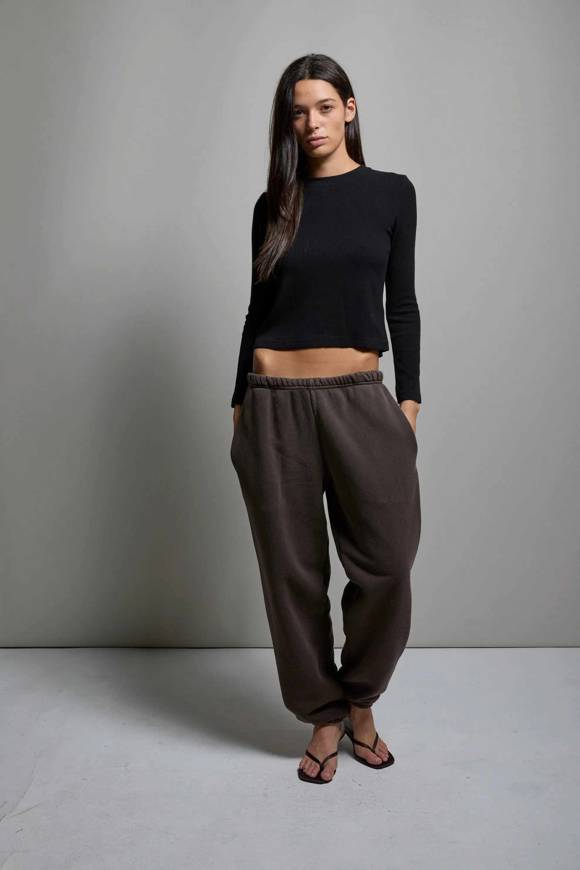 Libby Ribbed Long Sleeve Tee sold by ASHER product image thumbnail 4