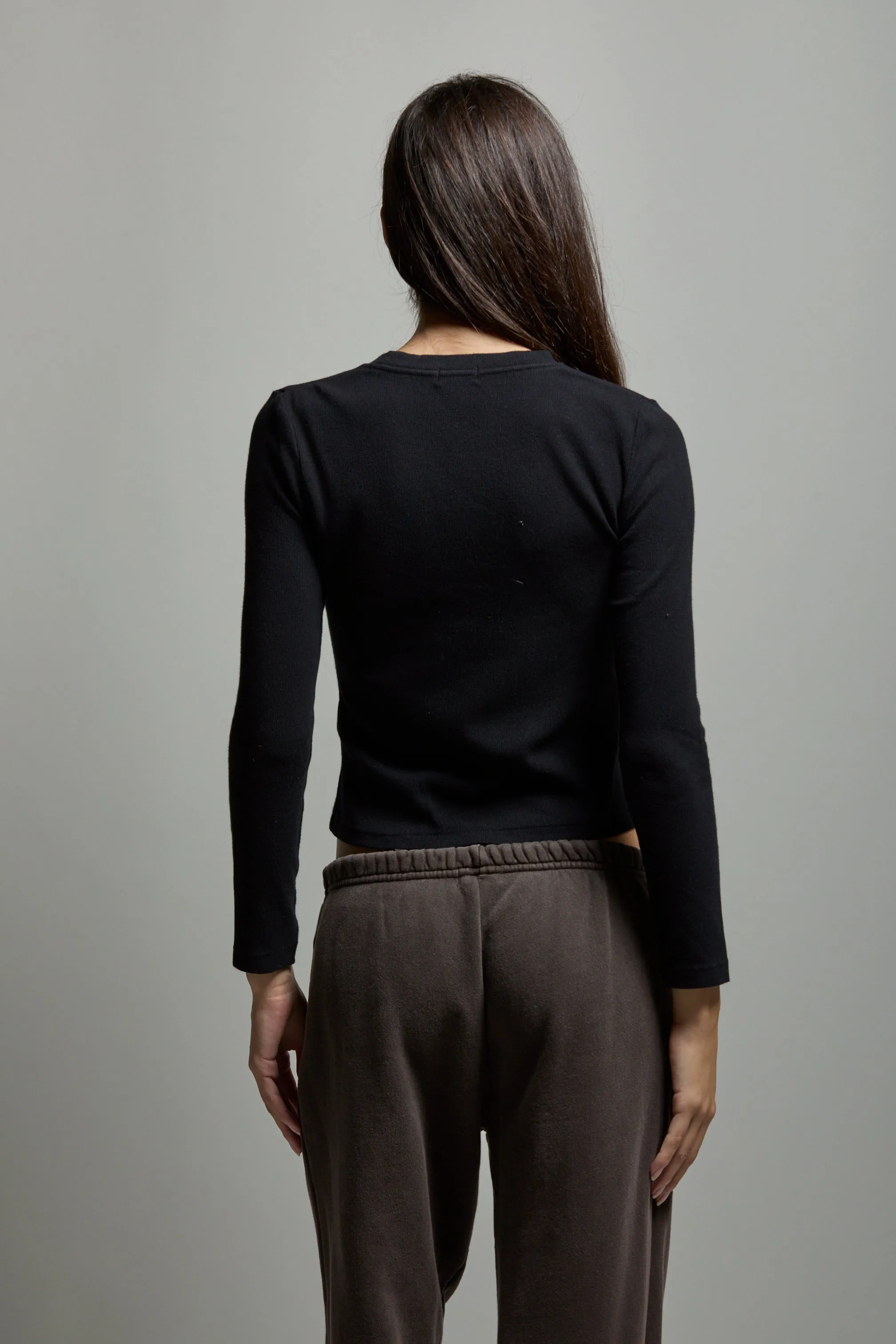 Libby Ribbed Long Sleeve Tee sold by ASHER product image thumbnail 3