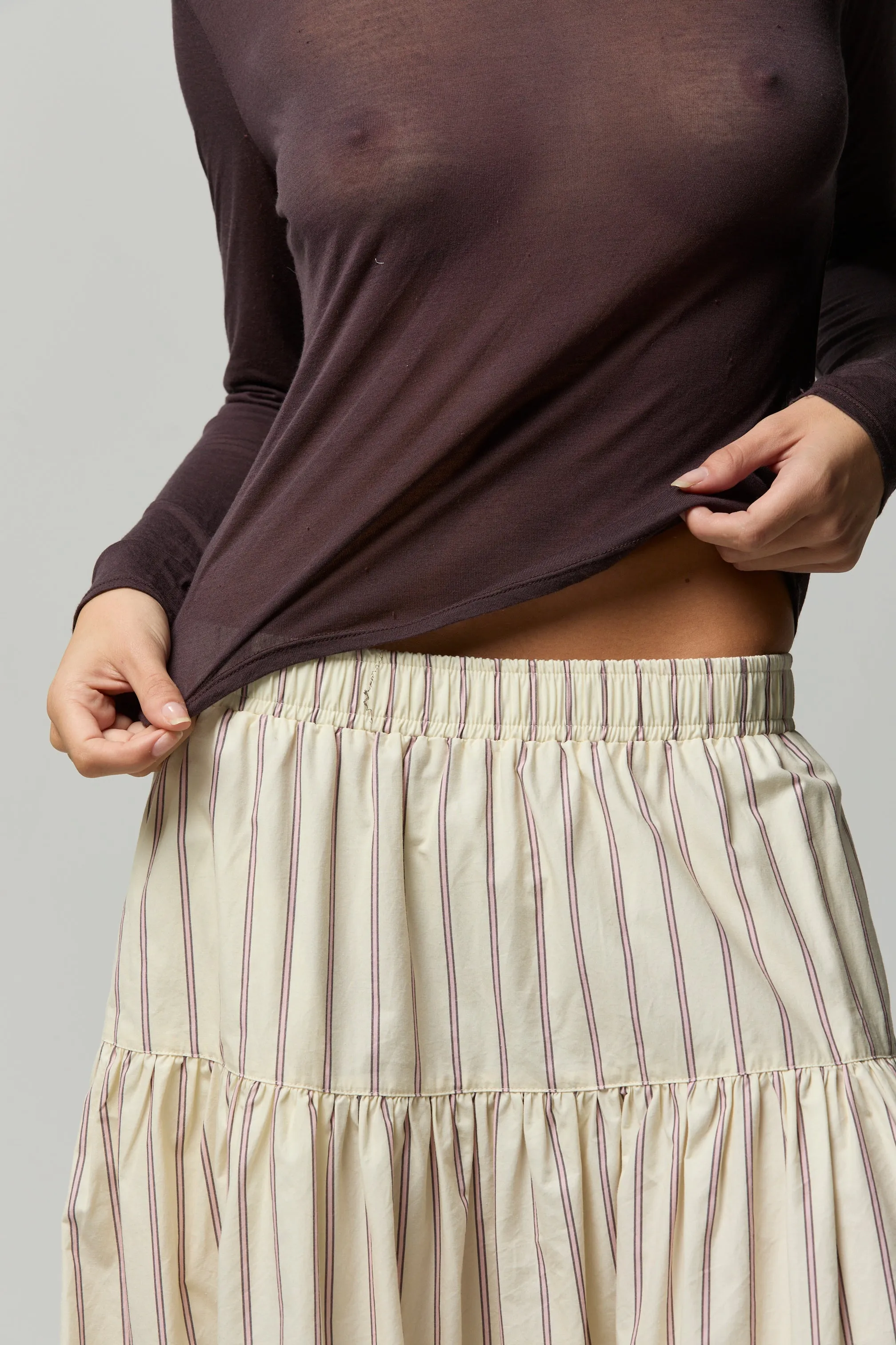 Saskia Longsleeve Micro V sold by ASHER product image thumbnail 4