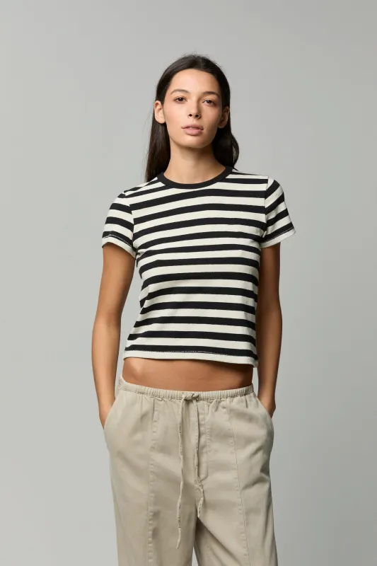 Rylee Stripe Tee made by ASHER