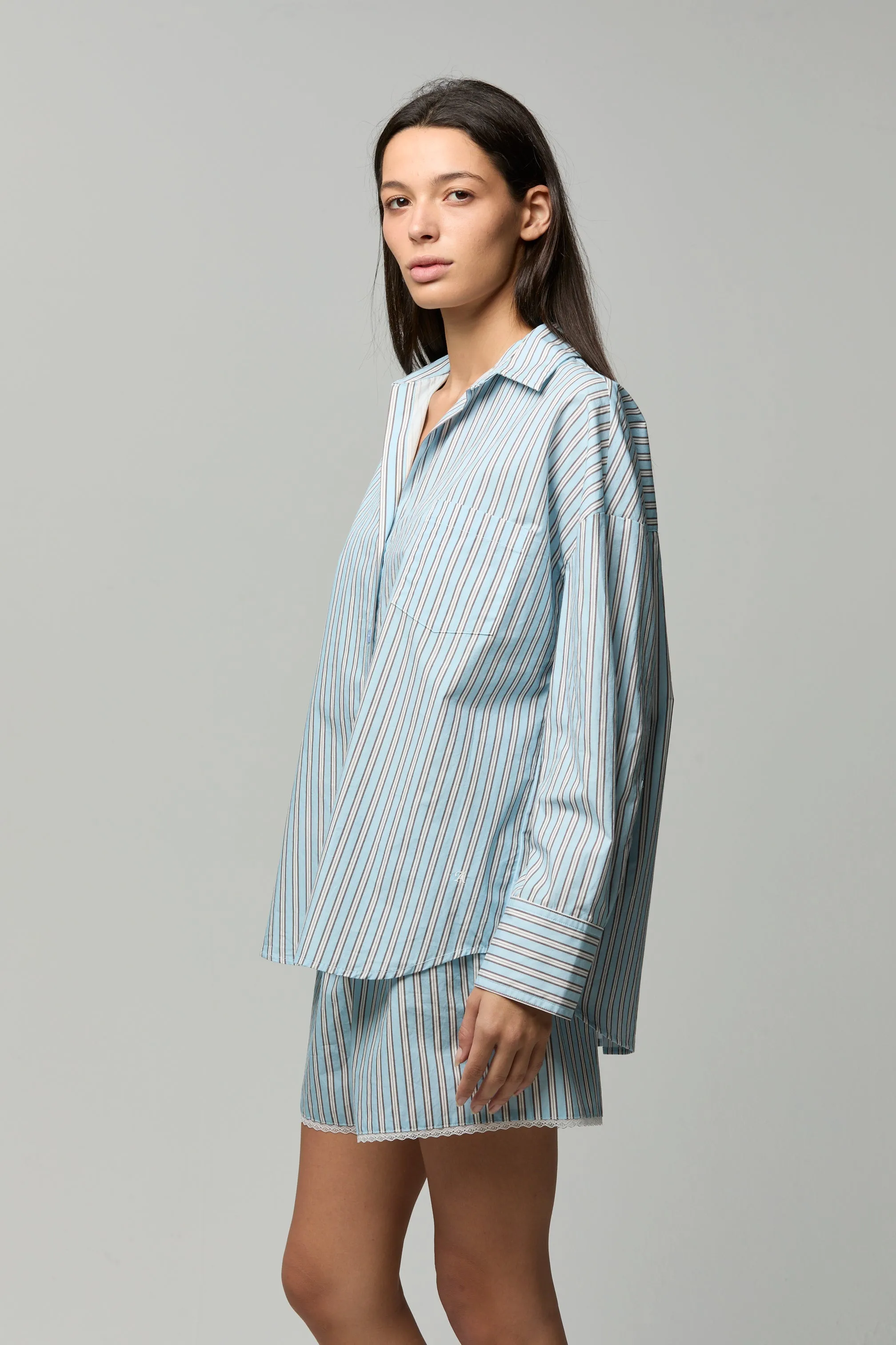 Luna Poplin Shirt sold by ASHER product image thumbnail 5
