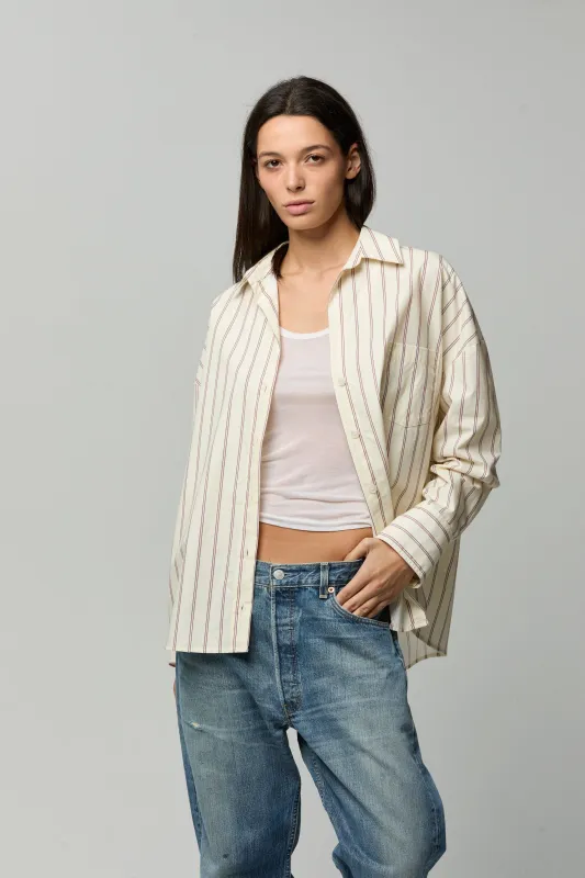 Luna Poplin Shirt made by ASHER