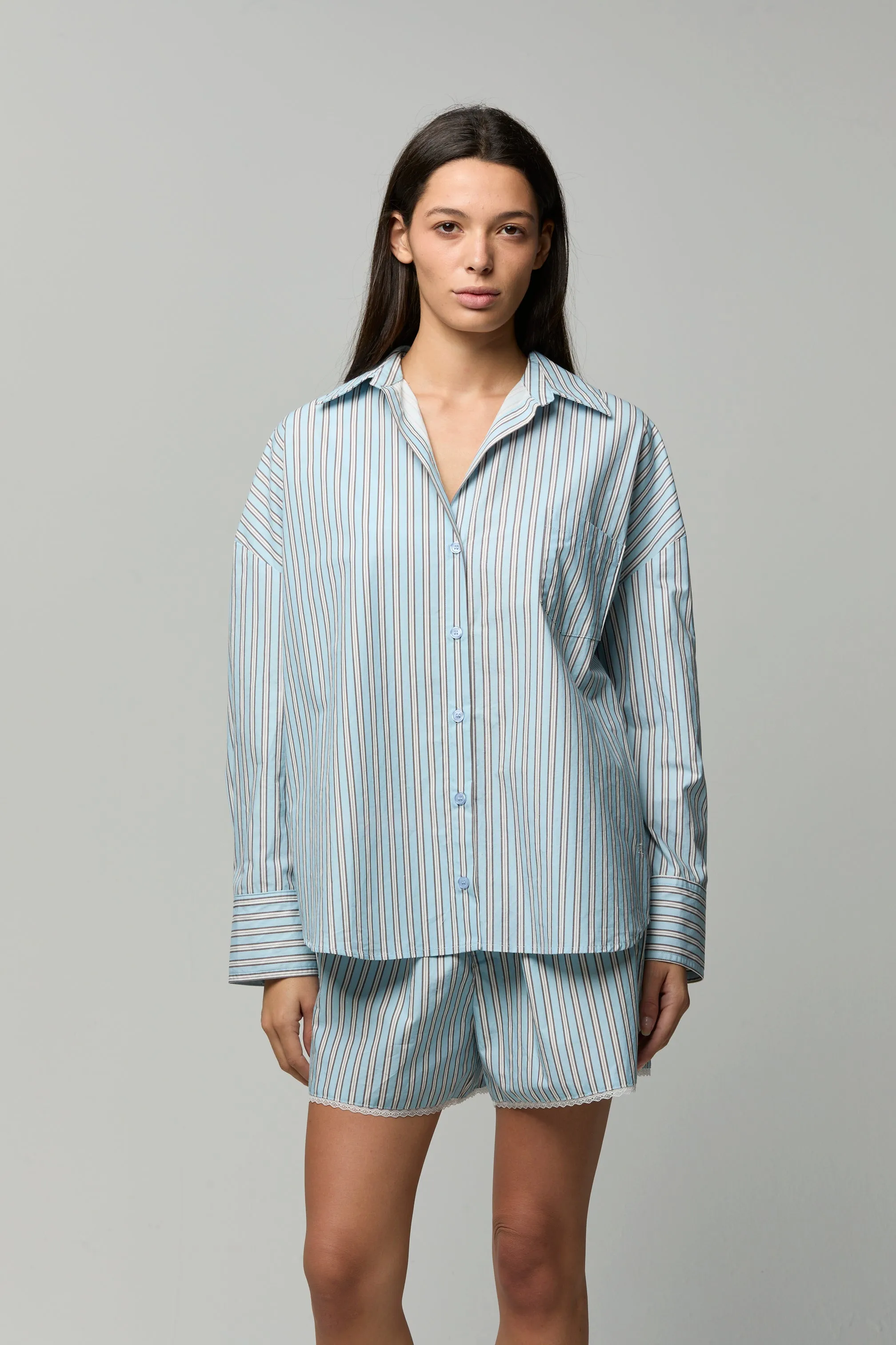 Luna Poplin Shirt sold by ASHER product image thumbnail 4