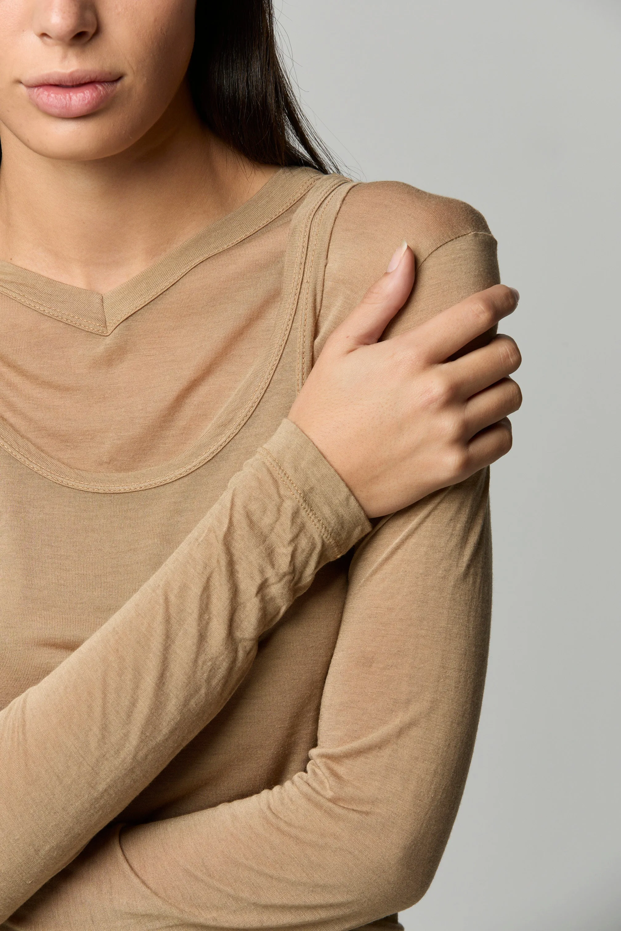 Ava Sheer LS sold by ASHER product image thumbnail 3