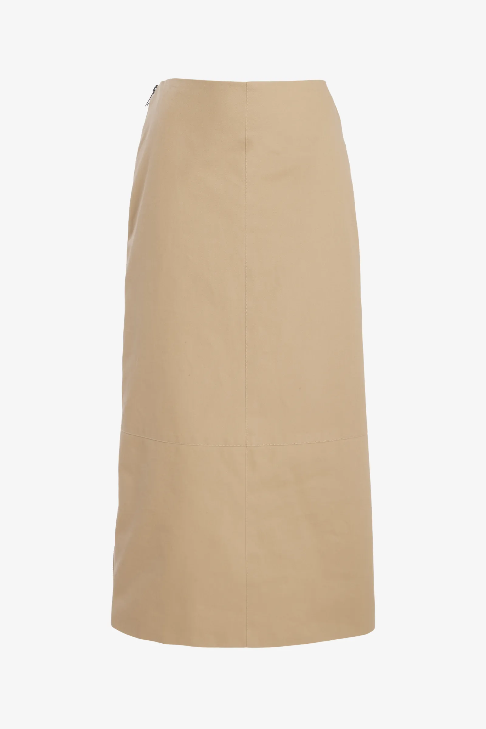 The Avery Skirt in Khaki sold by Brandon Maxwell product image thumbnail 3