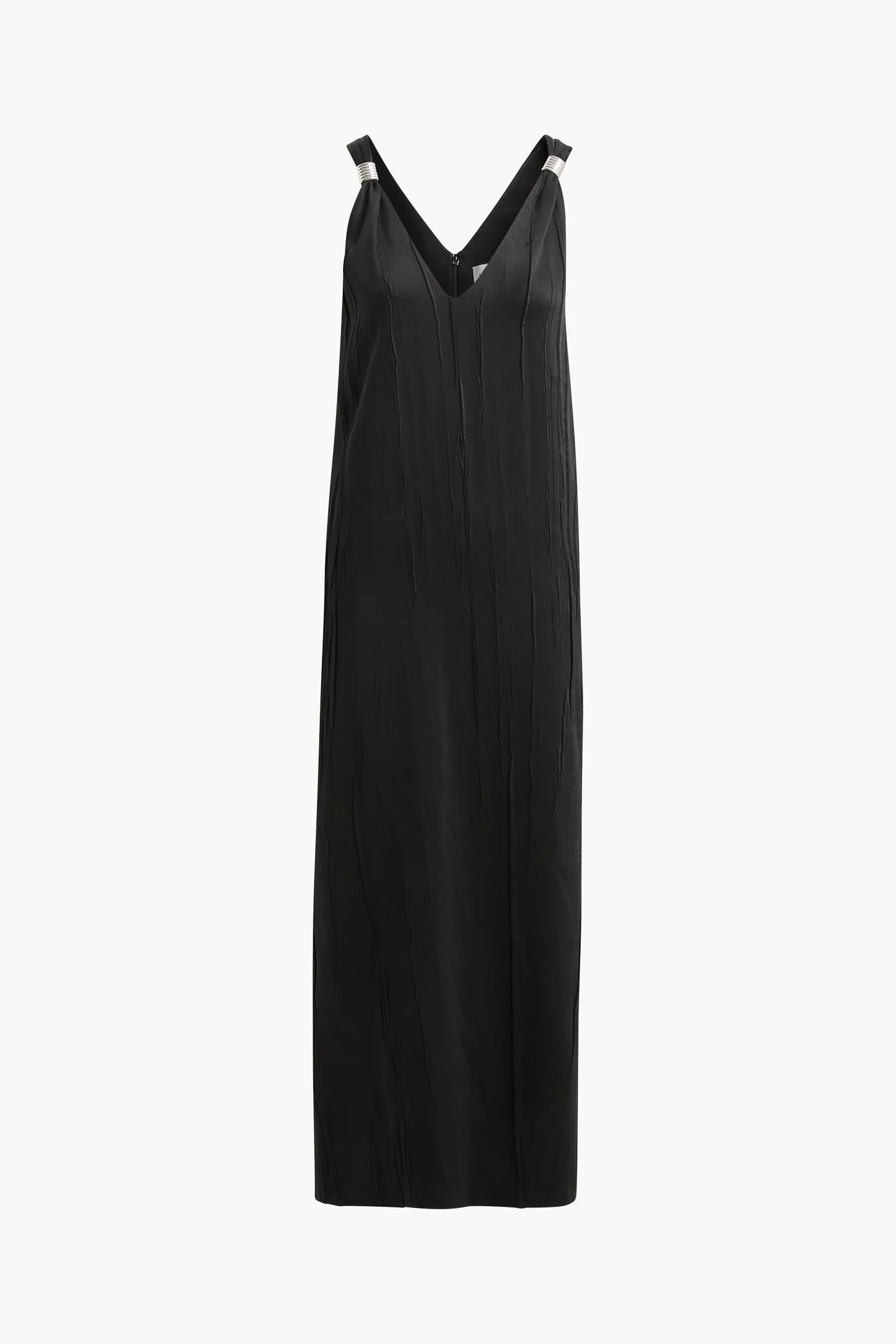 The Keke Midi Dress in Black sold by Brandon Maxwell