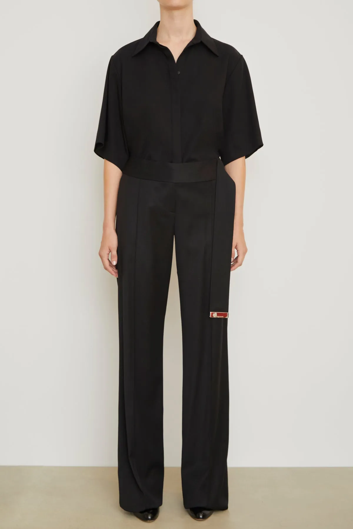 The Paige Top in Midnight sold by Brandon Maxwell