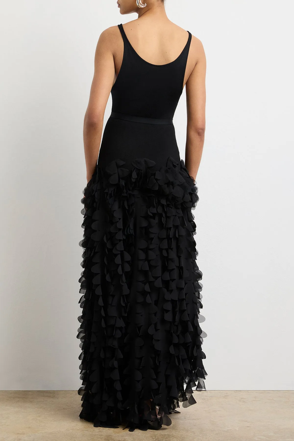 The Devyn Dress in Black sold by Brandon Maxwell product image thumbnail 3