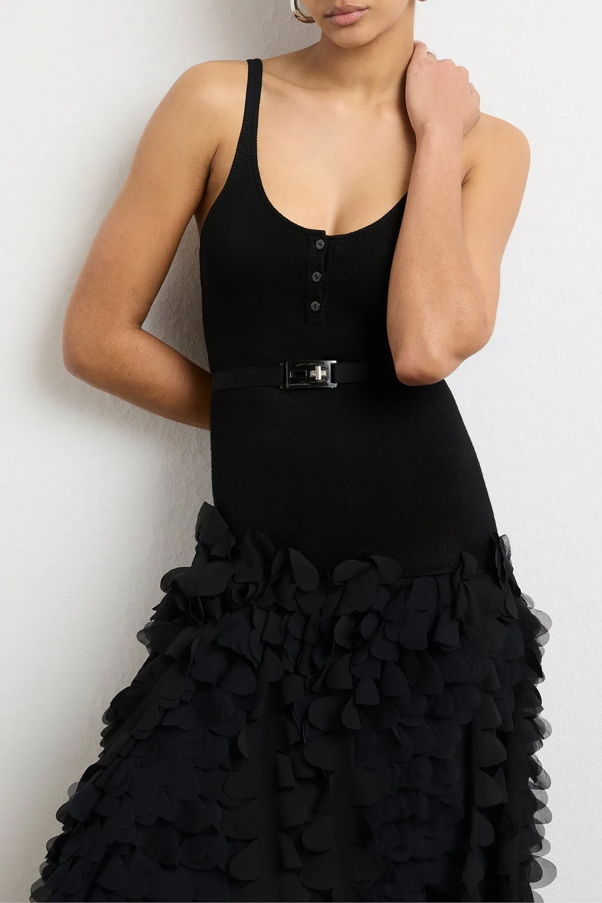The Devyn Dress in Black sold by Brandon Maxwell product image thumbnail 2