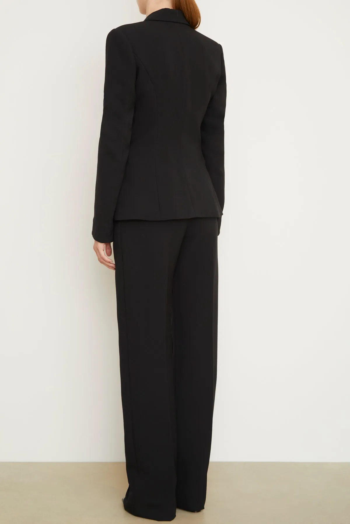 The Gage Jacket in Black sold by Brandon Maxwell product image thumbnail 4