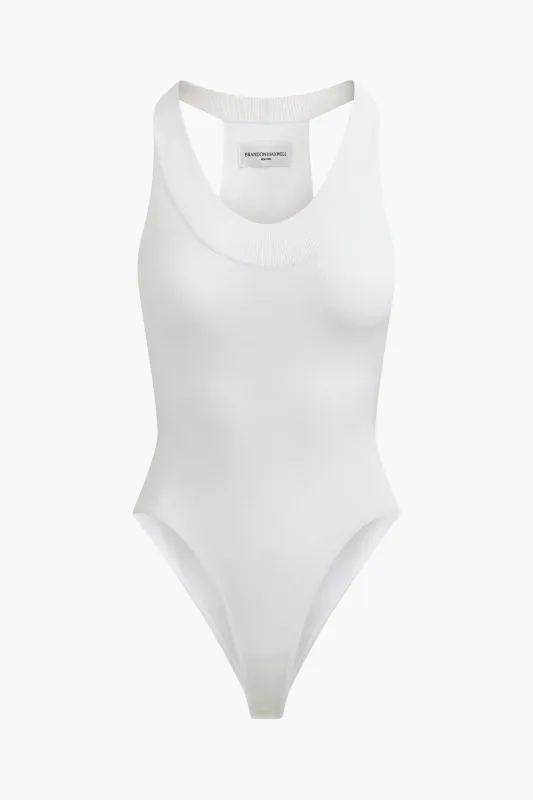 Dahlia Bodysuit made by Brandon Maxwell