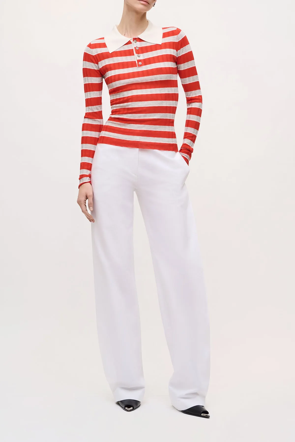 Joni Polo Top sold by Brandon Maxwell product image thumbnail 2