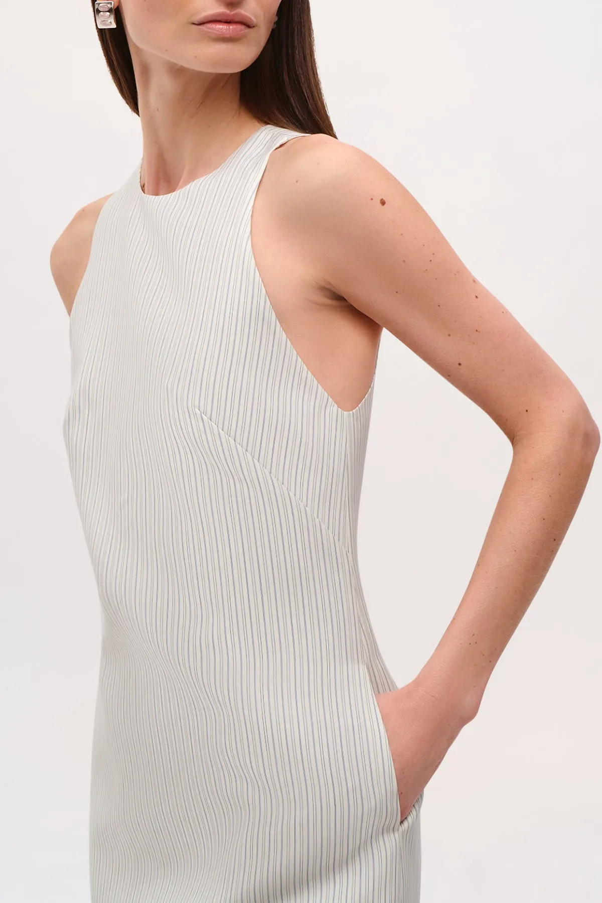 Joelle Mini Dress sold by Brandon Maxwell product image thumbnail 3
