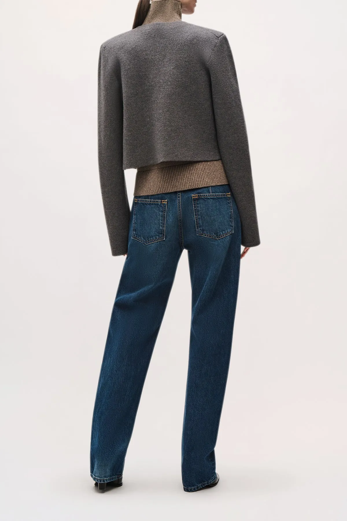 Ryder Knit Jacket sold by Brandon Maxwell product image thumbnail 3