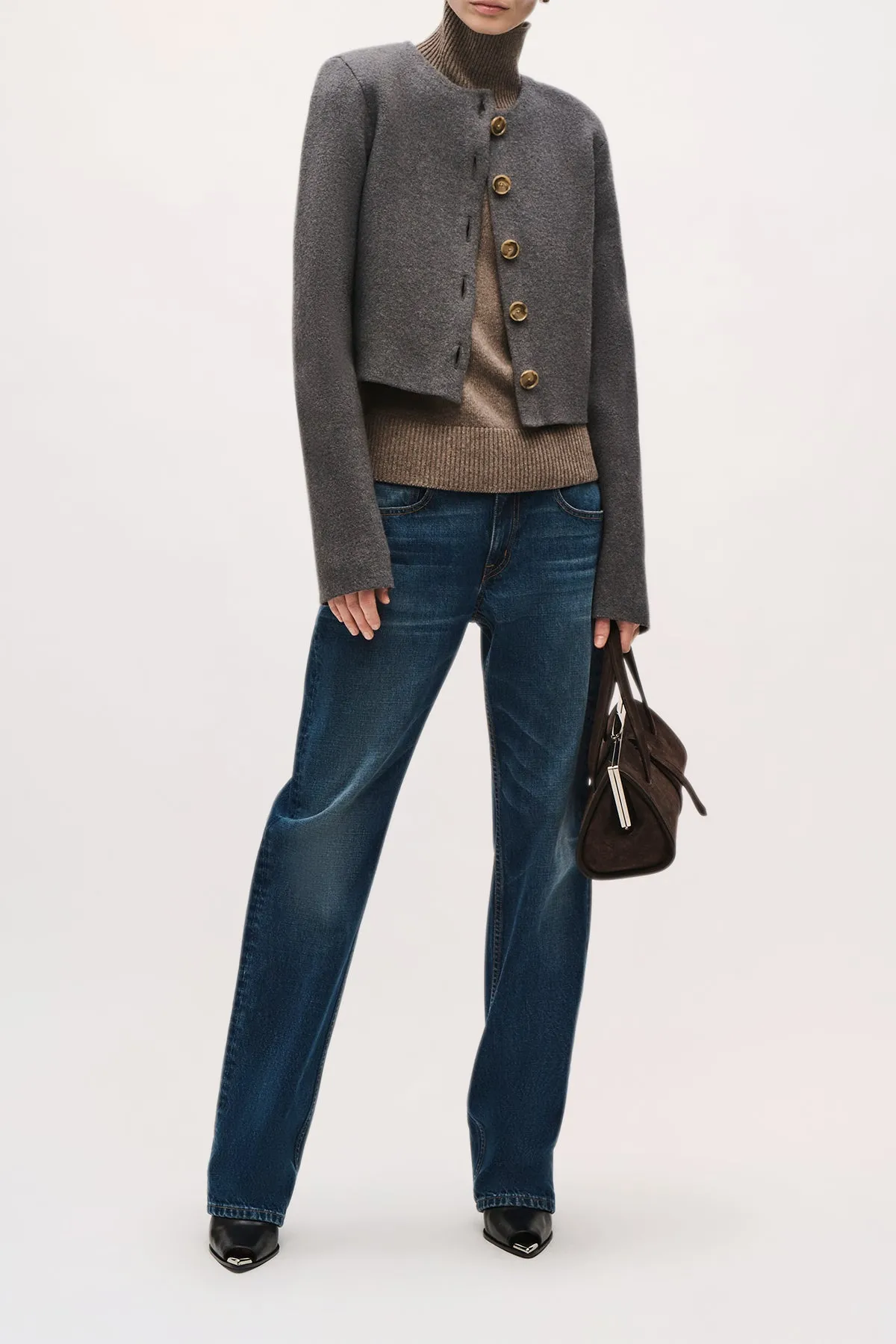 Ryder Knit Jacket sold by Brandon Maxwell product image thumbnail 2
