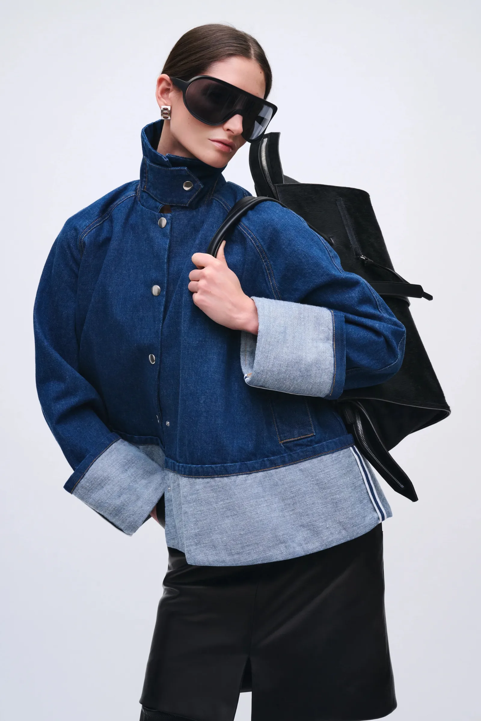 Wells Denim Jacket sold by Brandon Maxwell product image thumbnail 2