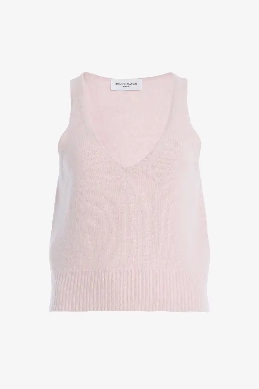 Reese Knit Tank made by Brandon Maxwell