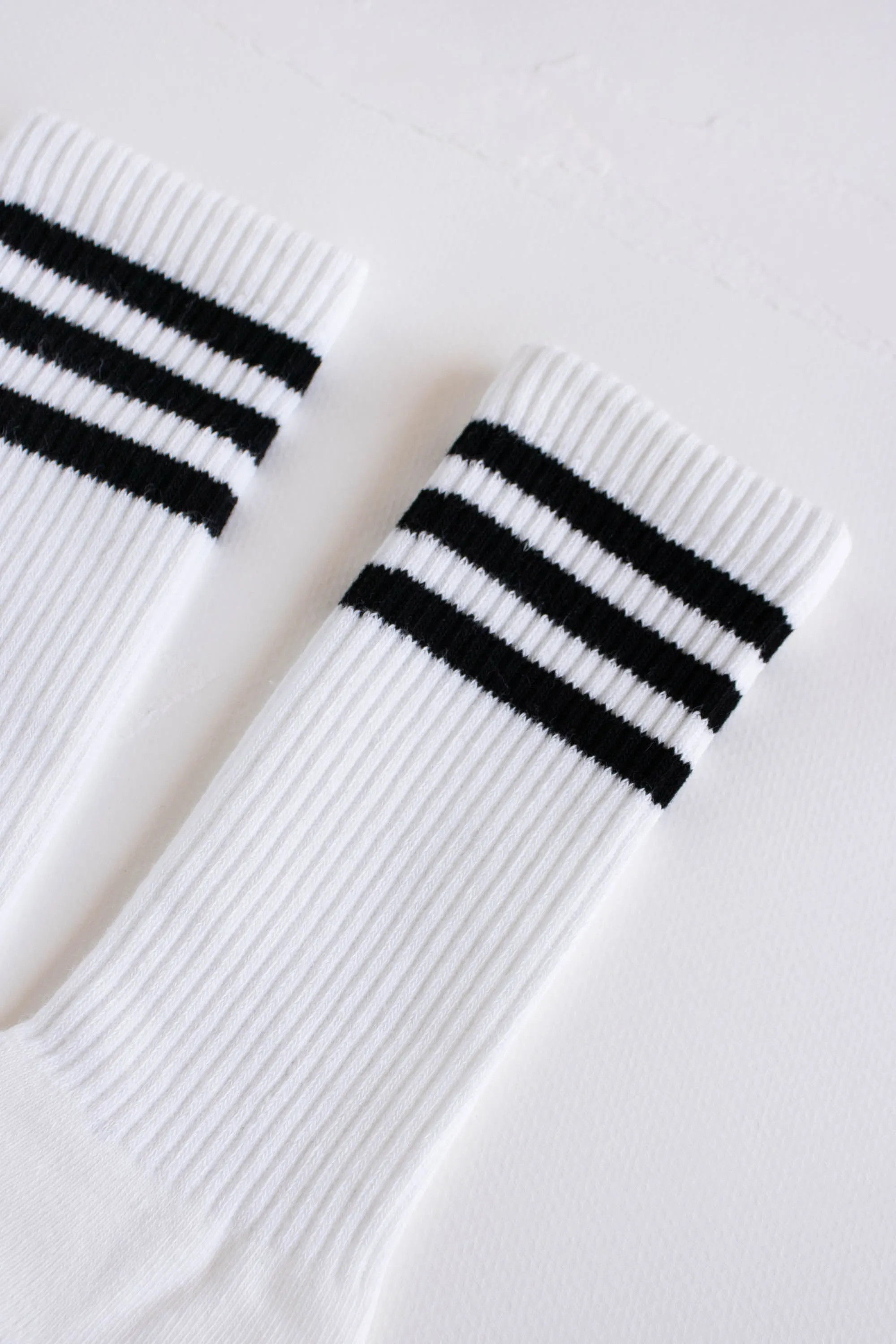 Bridget Retro Stripe Crew Socks sold by Tiepology product image thumbnail 2