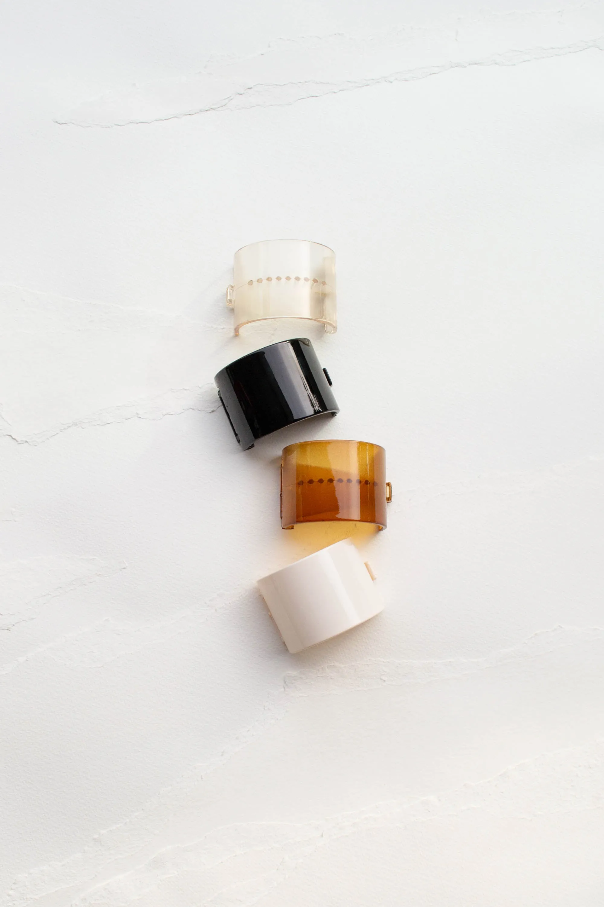 Glossy Pony Tail Side Hair Clip sold by Tiepology