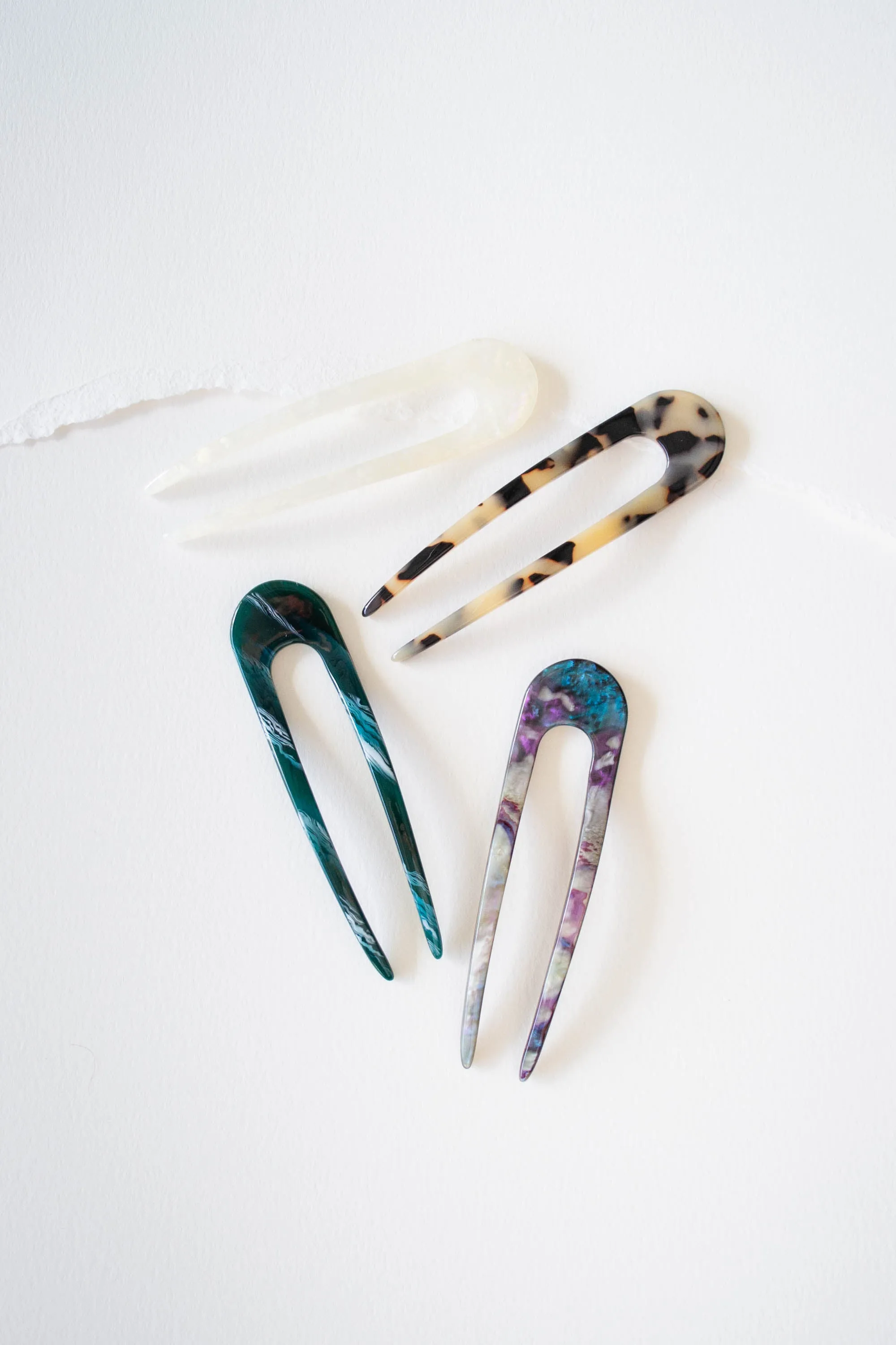 Eco French Elegance Style Daily Hair Pin sold by Tiepology product image thumbnail 2