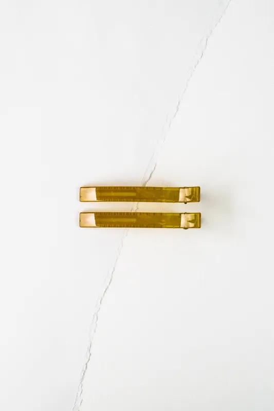 Rectangle Salon Hair Pin Set made by Tiepology