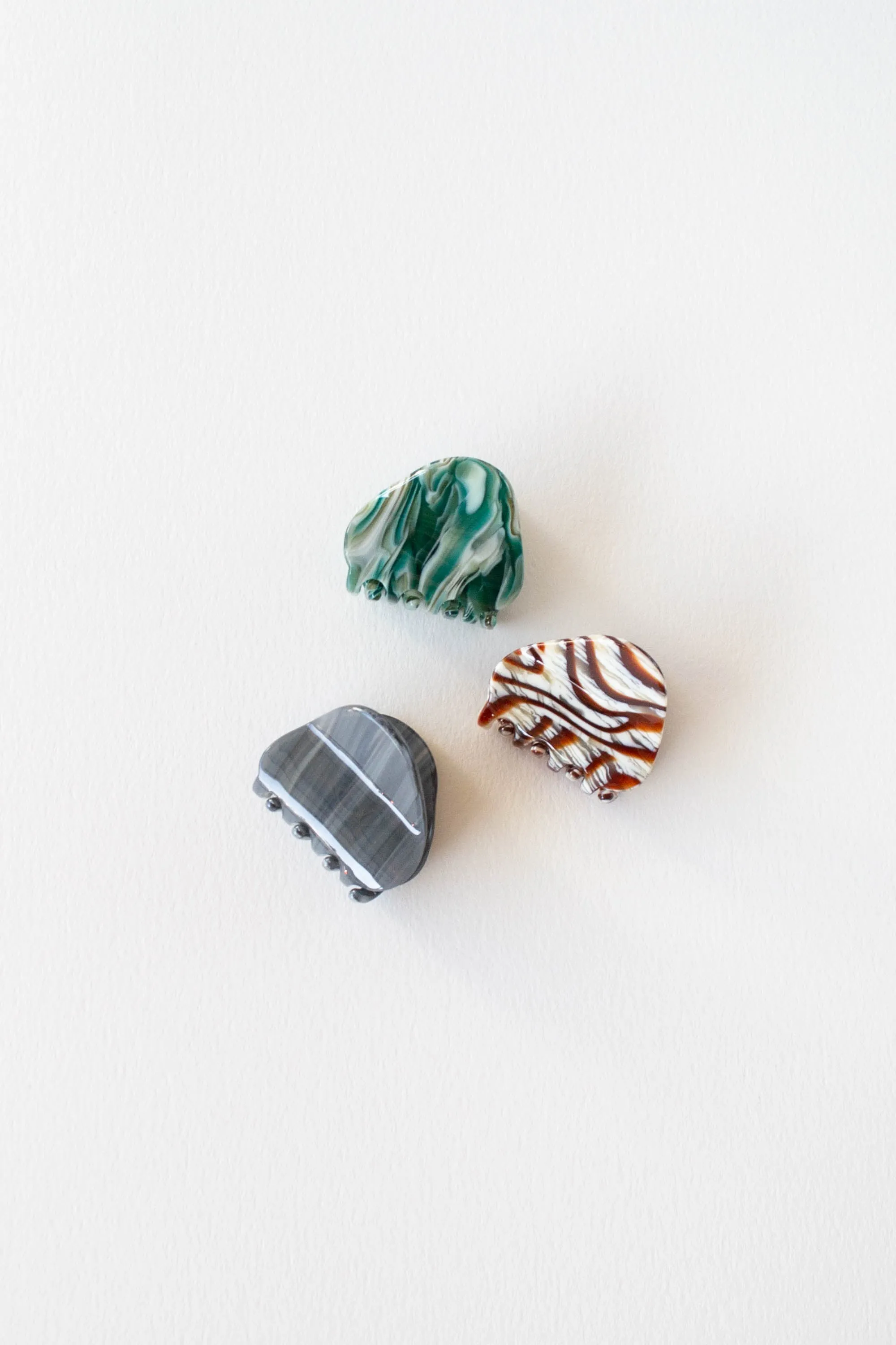 Eco Gemstones Hair Claw Clip sold by Tiepology