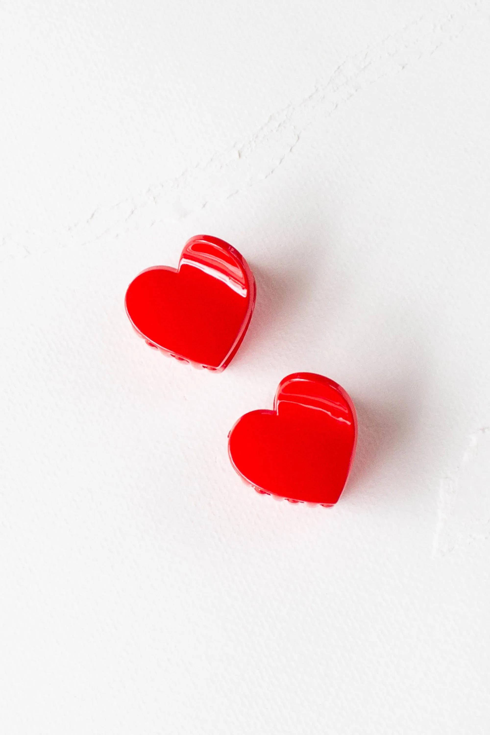 Glossy Candy Hearts Hair Clip Set sold by Tiepology product image thumbnail 4