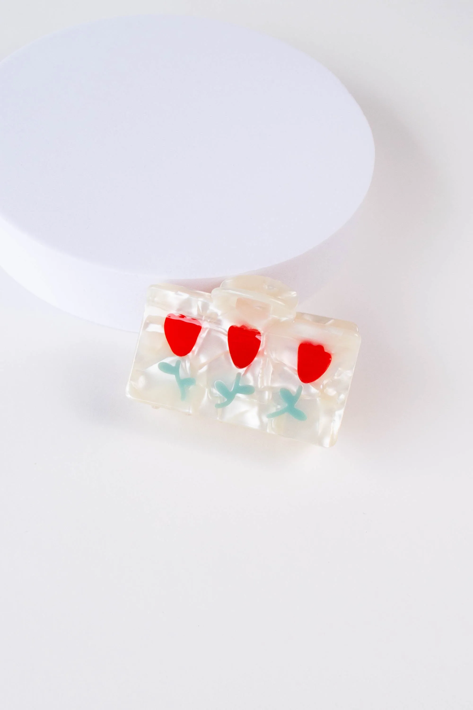 Eco Beyond Unique Handmade Tulip Hair Claw sold by Tiepology product image thumbnail 4