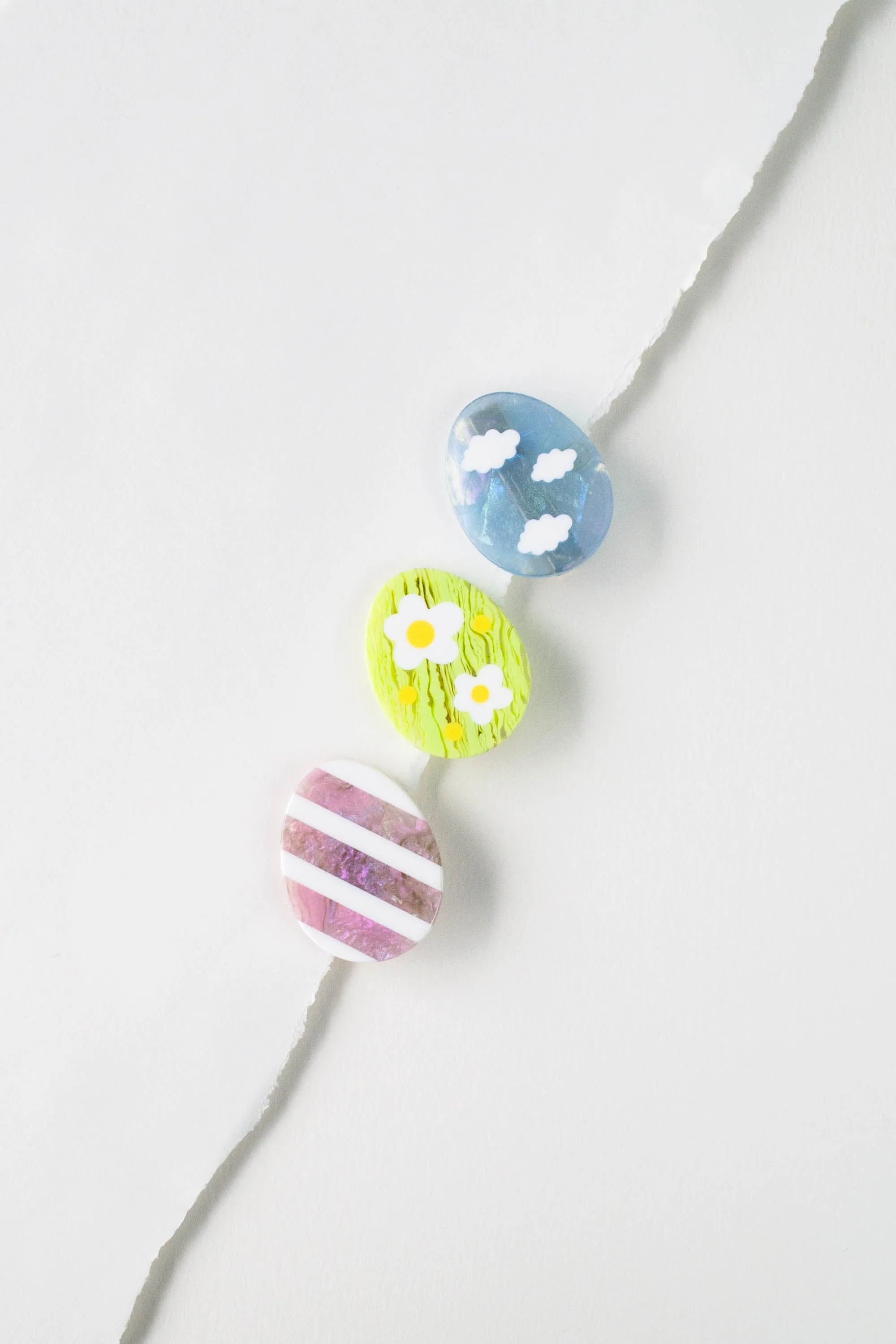 Eco Happy Oval Hair Pin sold by Tiepology