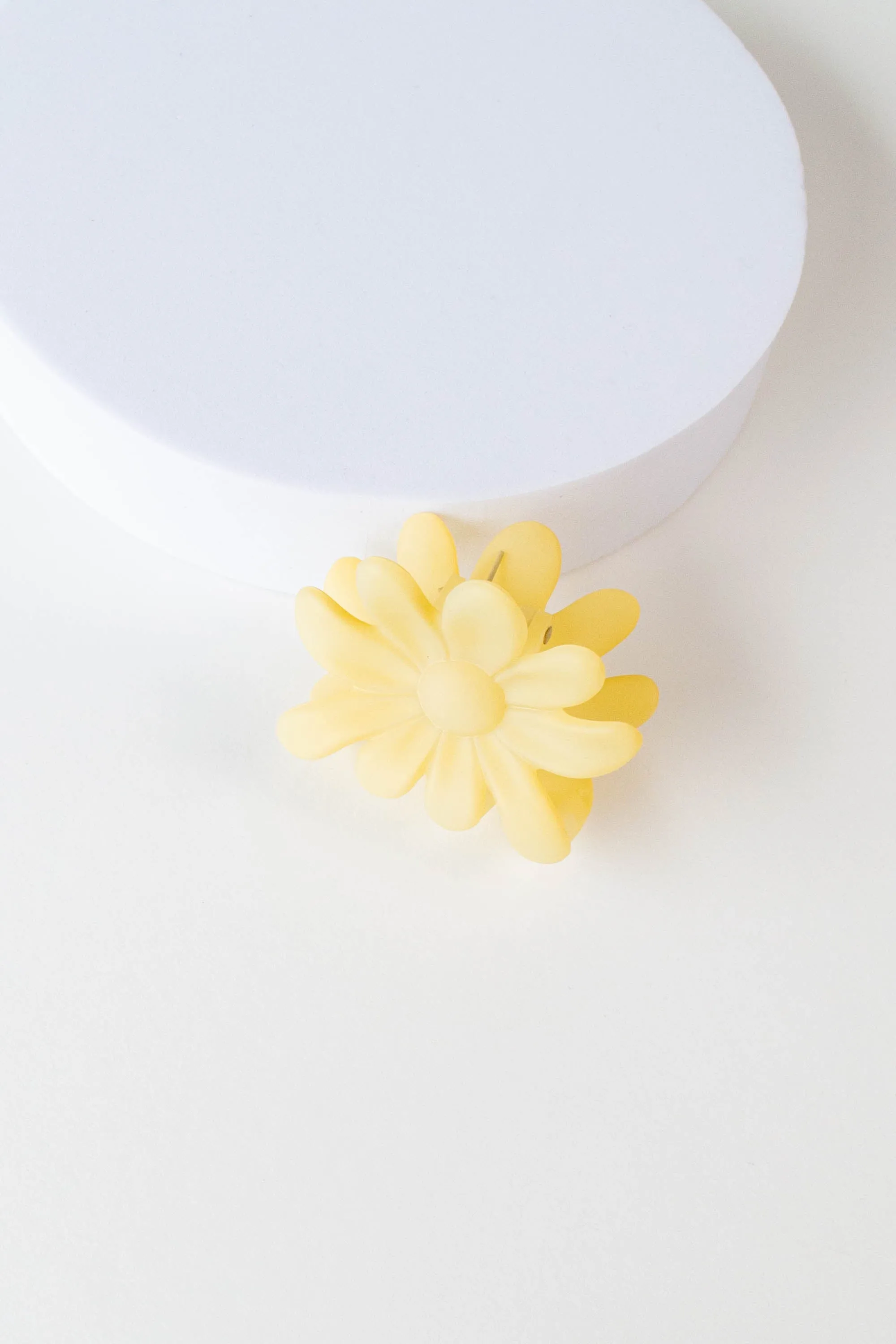 Ice Matte Floral Hair Claw Clip sold by Tiepology product image thumbnail 3