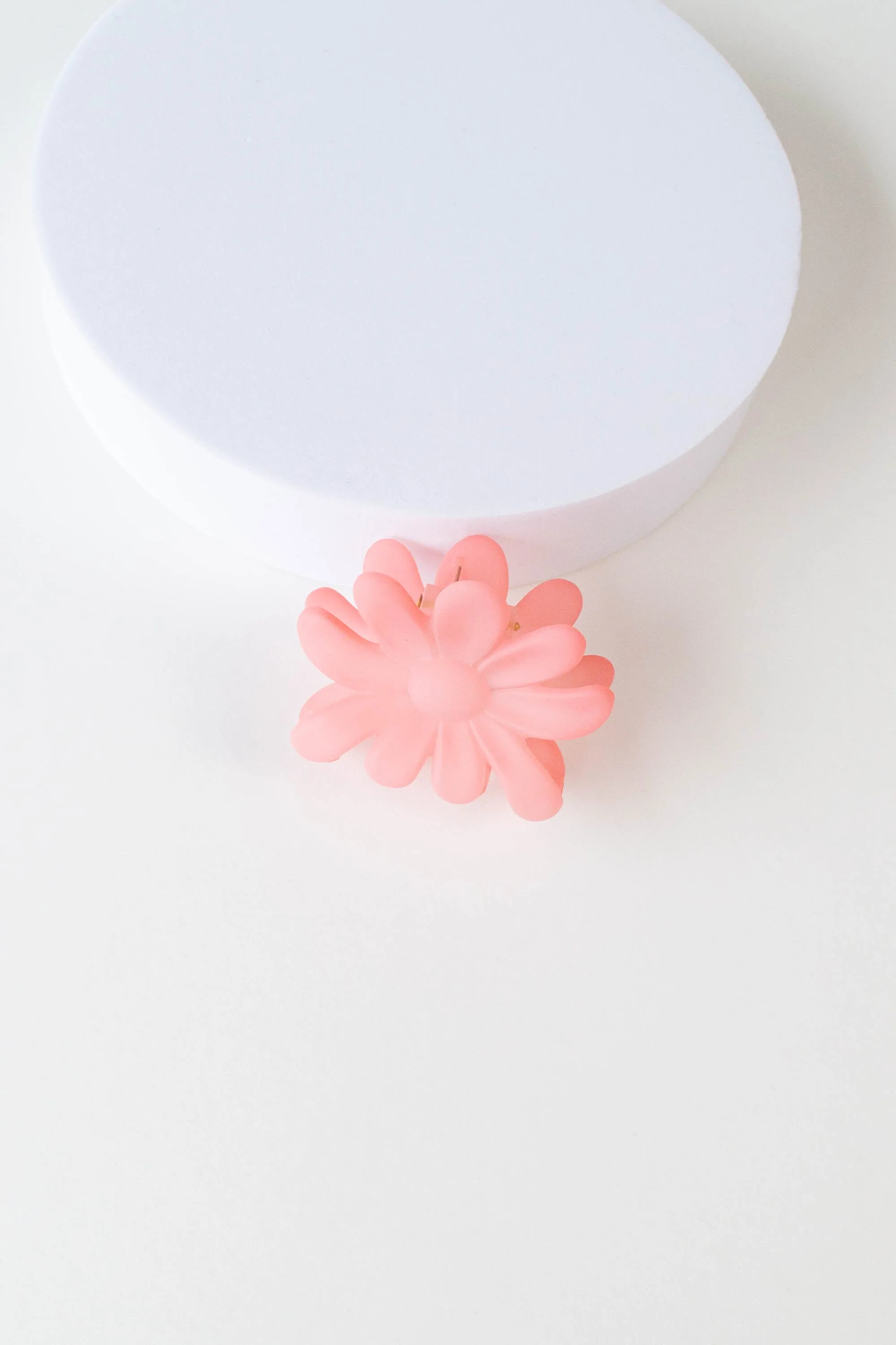 Ice Matte Floral Hair Claw Clip sold by Tiepology product image thumbnail 5