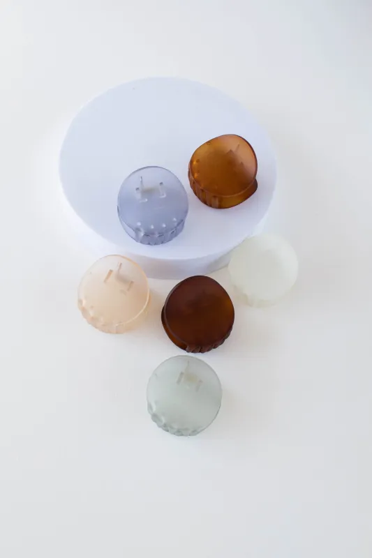 Ice Matte Very Modern Hair Clip sold by Tiepology