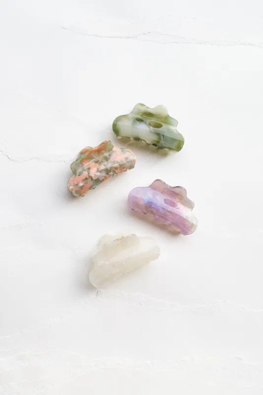 Eco Cloud Daily Casual design Hair Claw Clip made by Tiepology