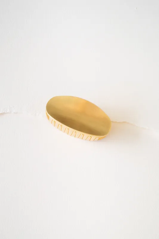 A New Day Oval Hair Claw Clip made by Tiepology