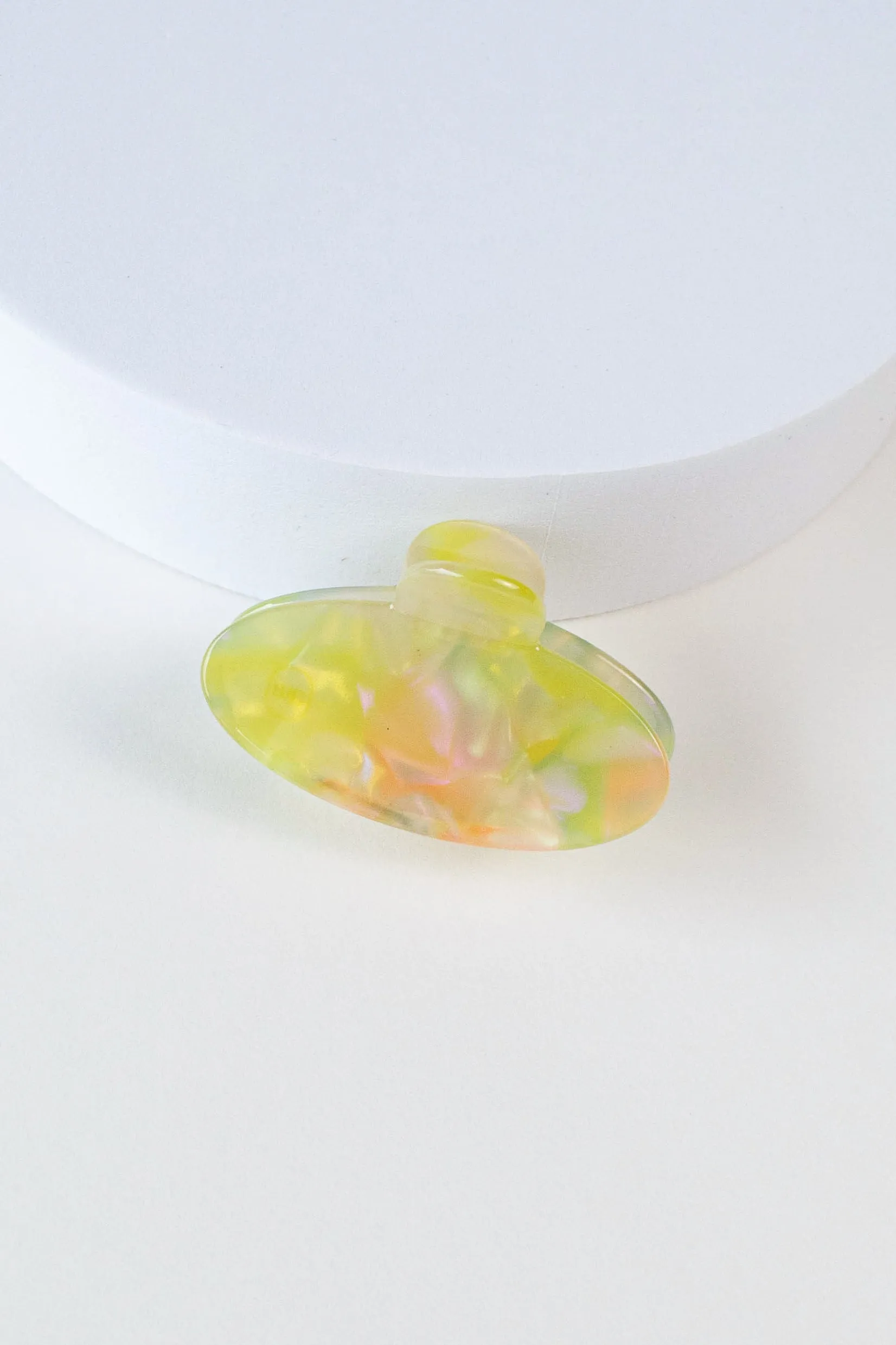 Eco Oval The Rainbow Hair Claw sold by Tiepology product image thumbnail 3