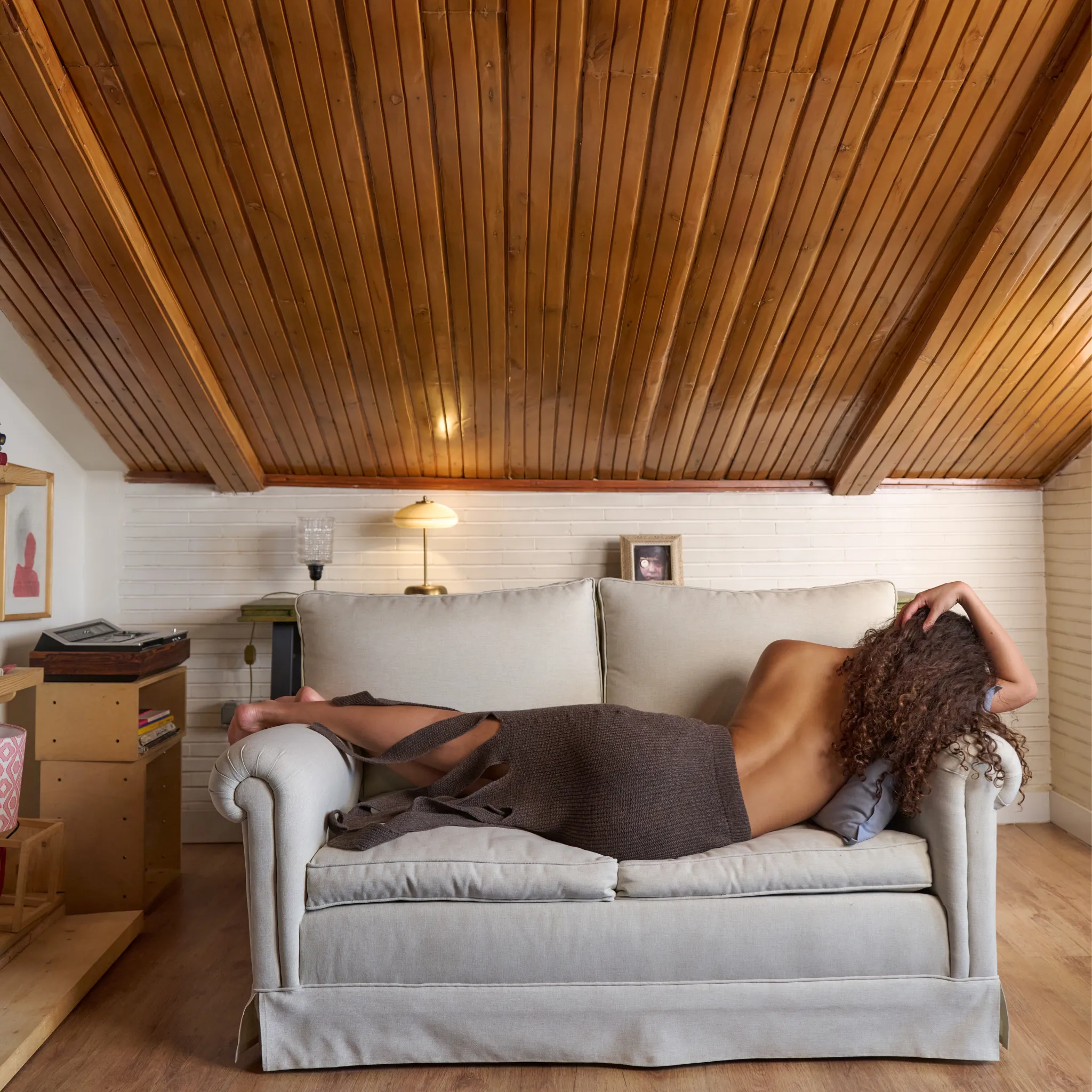 Coffee Riche Skirt sold by Givéh