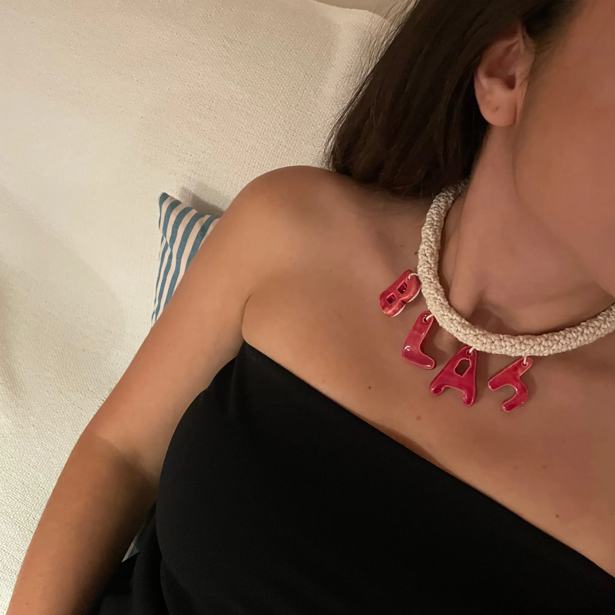 BLAh Necklace sold by Givéh