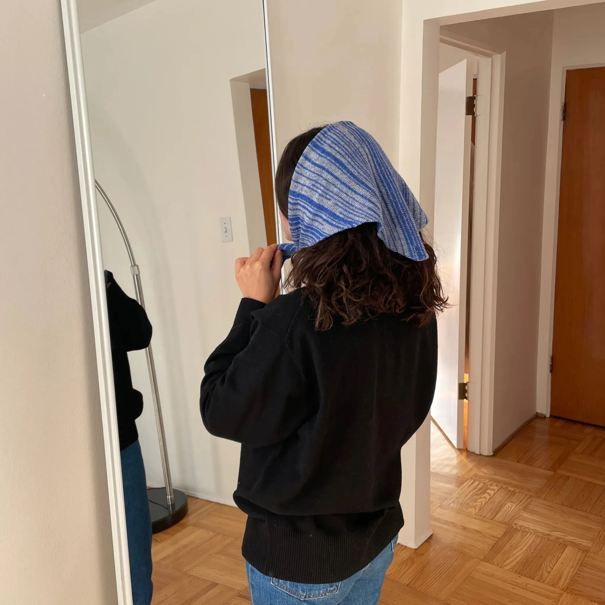 Cashmere-Blend Lily Mini Scarf sold by Givéh product image thumbnail 2