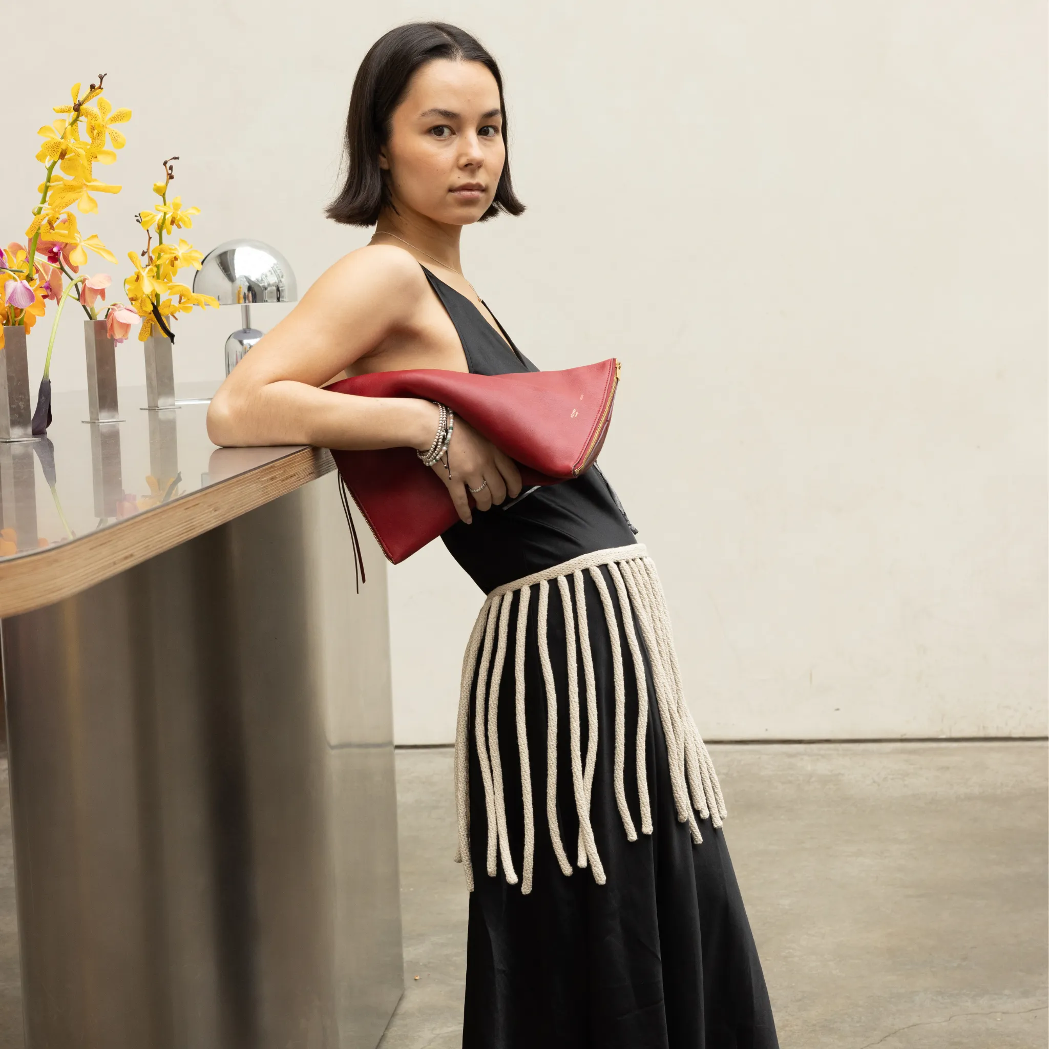 Fringe Skirt sold by Givéh