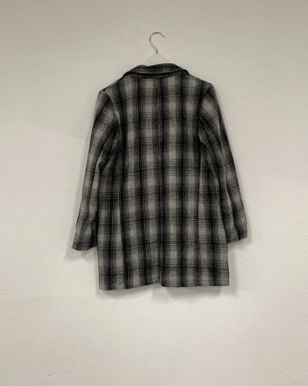 Checked wool coat sold by Hosbjerg product image thumbnail 2