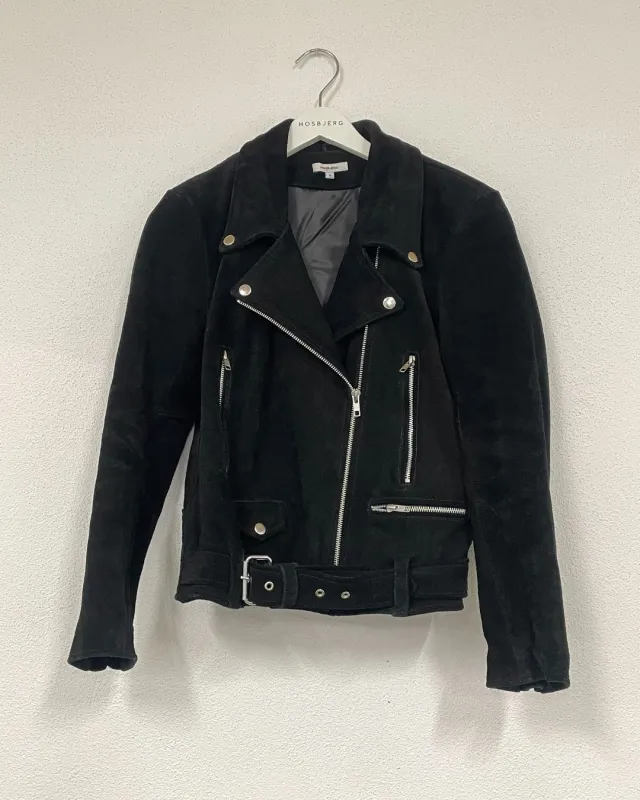 Suede leather jacket made by Hosbjerg