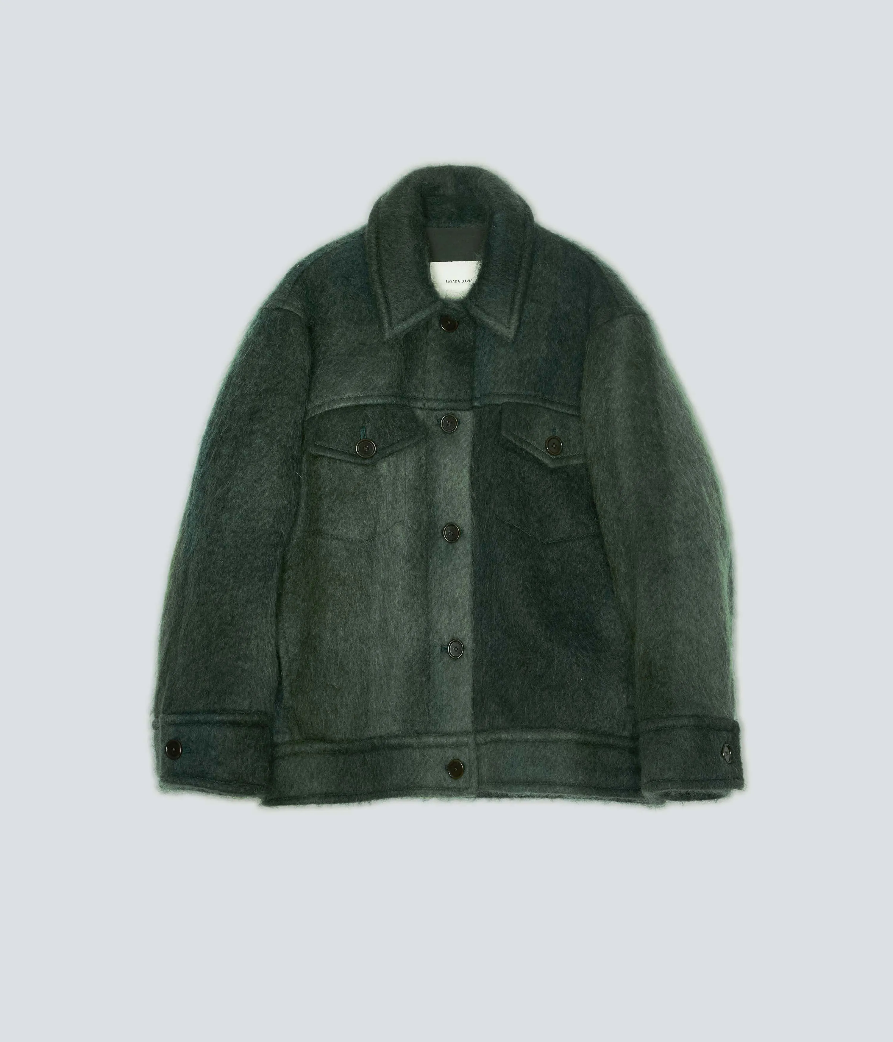 Mohair Blouson Coat in Cedar sold by Sayaka Davis product image thumbnail 5