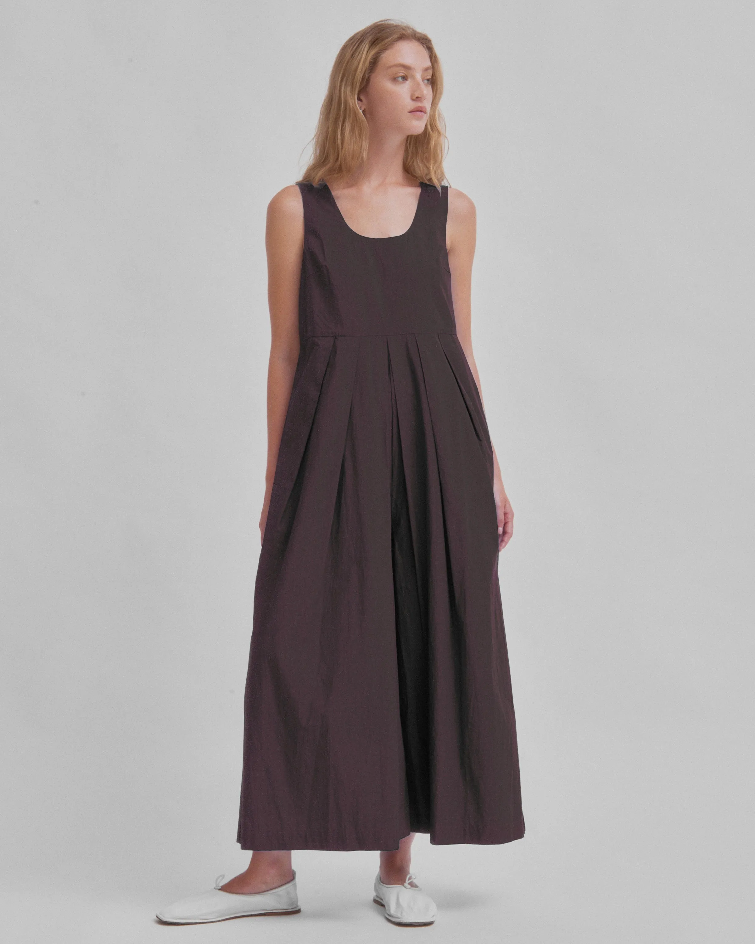Wide-Leg Jumpsuit in Chocolate sold by Sayaka Davis product image thumbnail 2