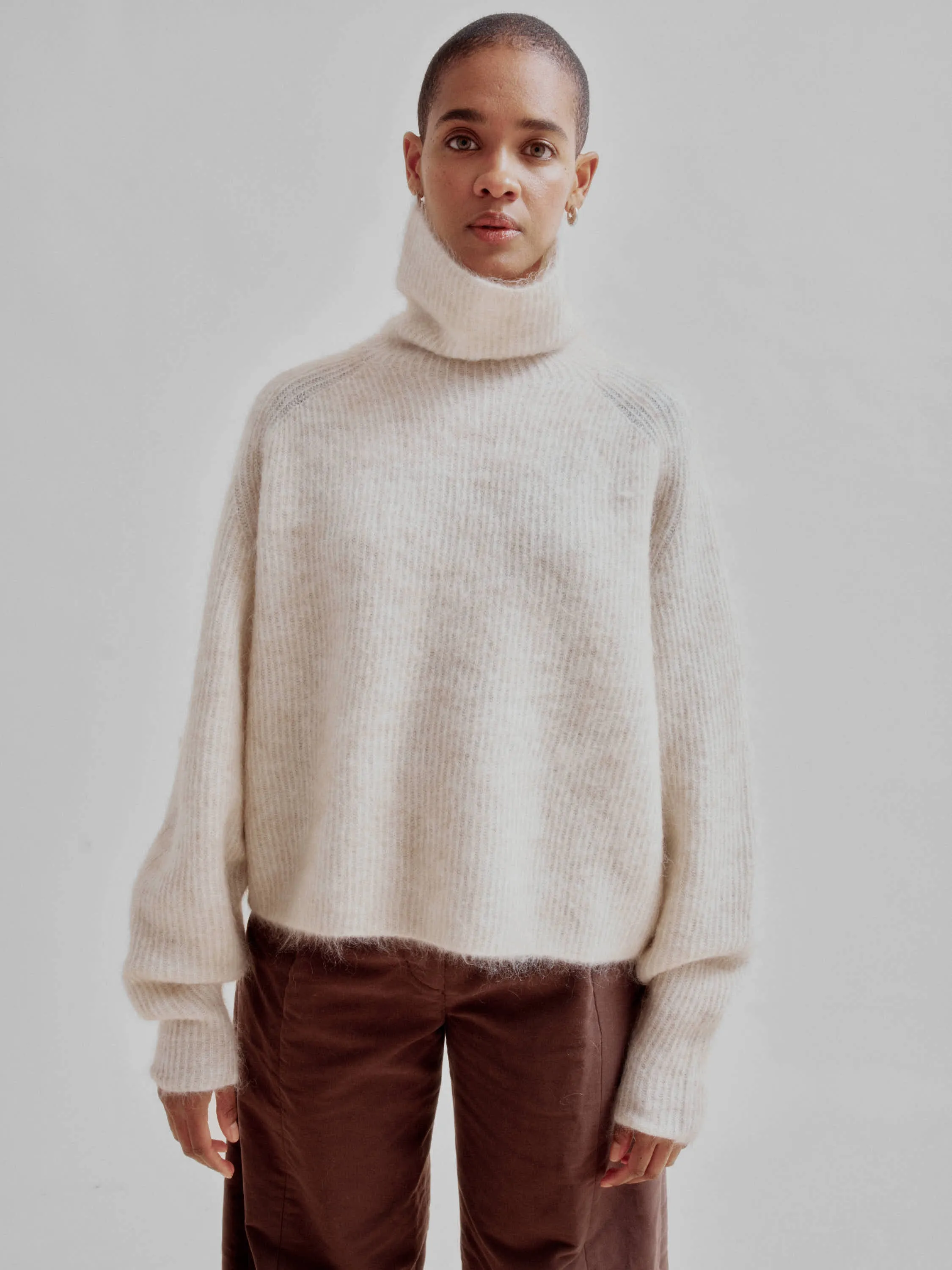 Mohair Highneck in Wheat sold by Sayaka Davis product image thumbnail 4
