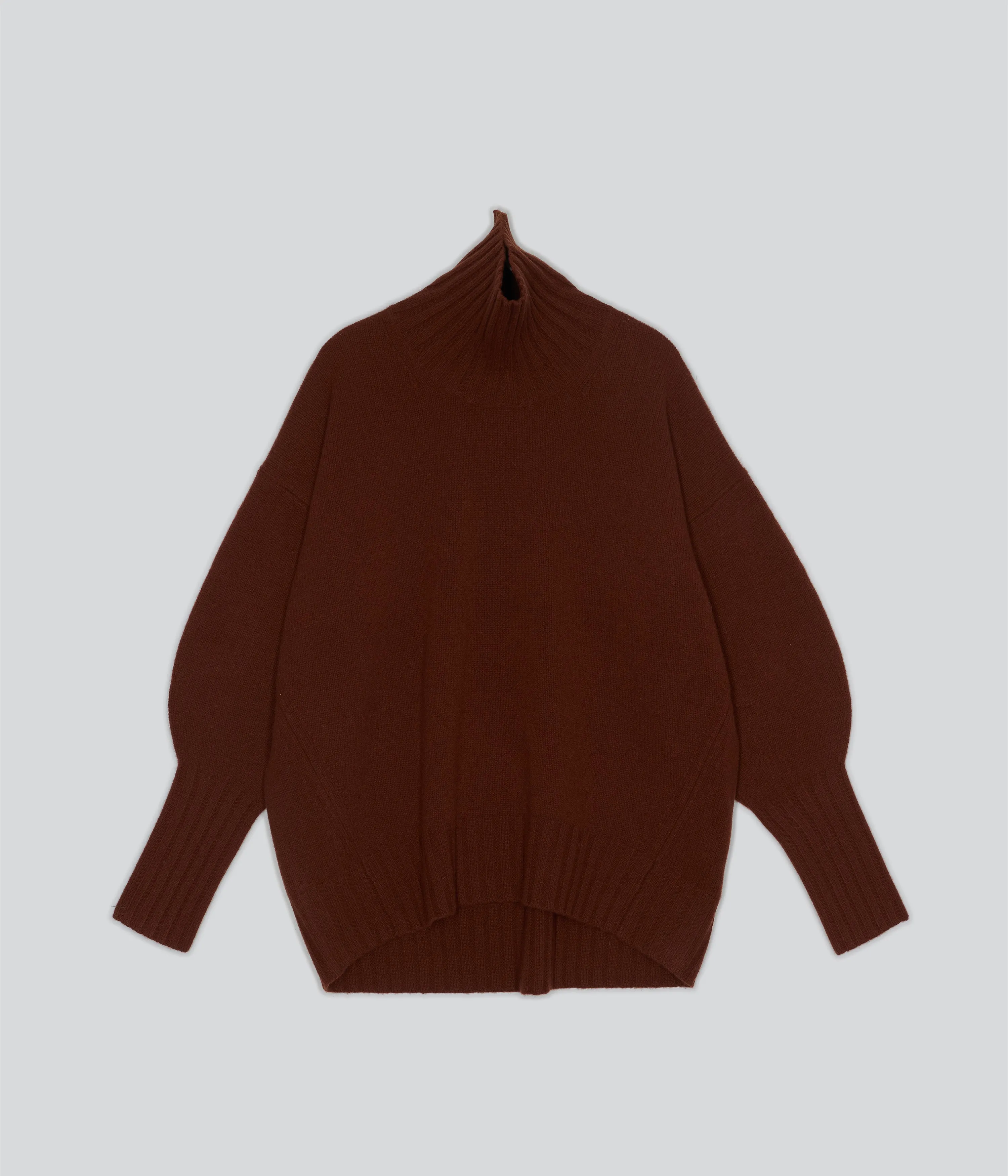 HIGHCOLLAR SWEATER IN CINNAMON sold by Sayaka Davis product image thumbnail 3