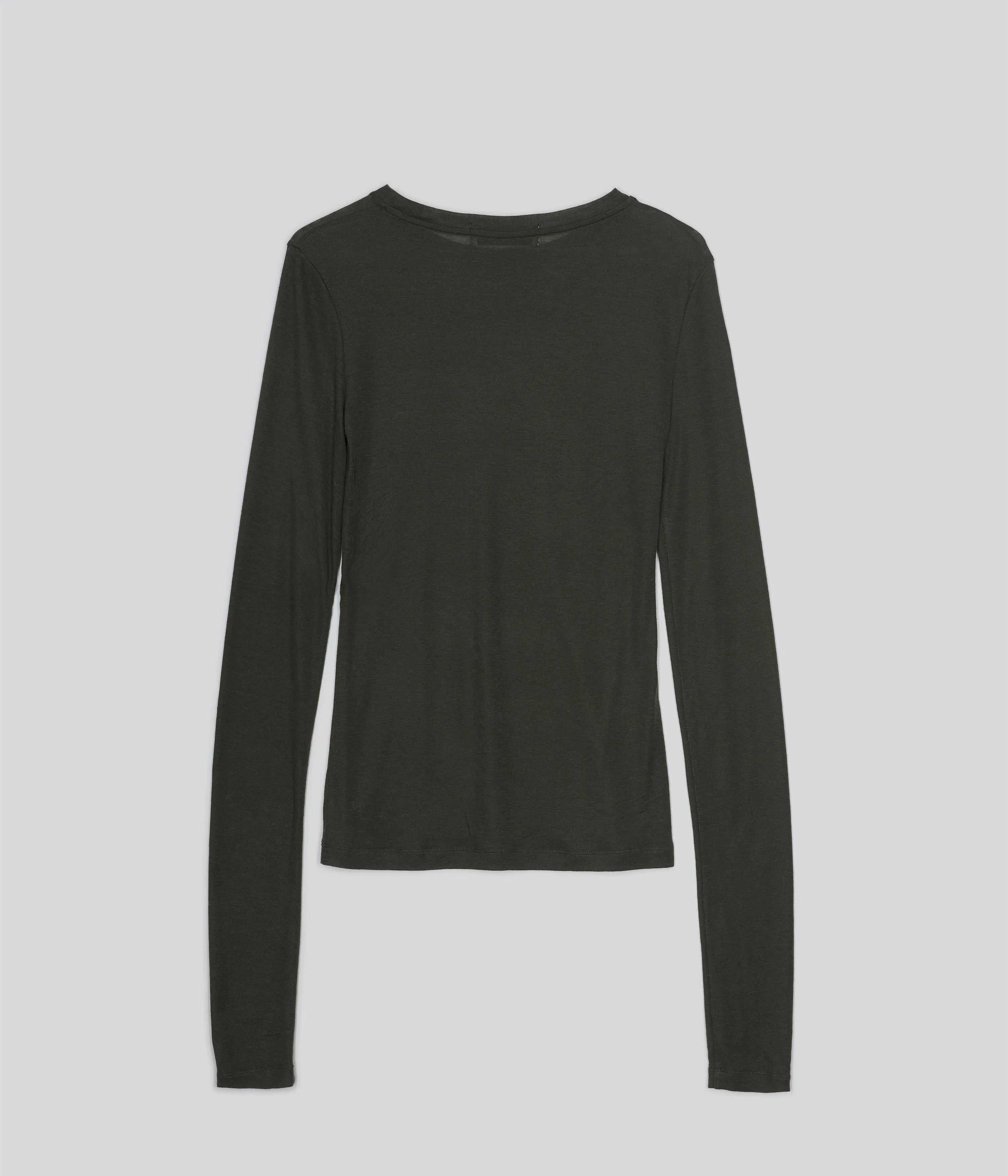 SHEER LONG TEE IN DEEP FOREST sold by Sayaka Davis product image thumbnail 3