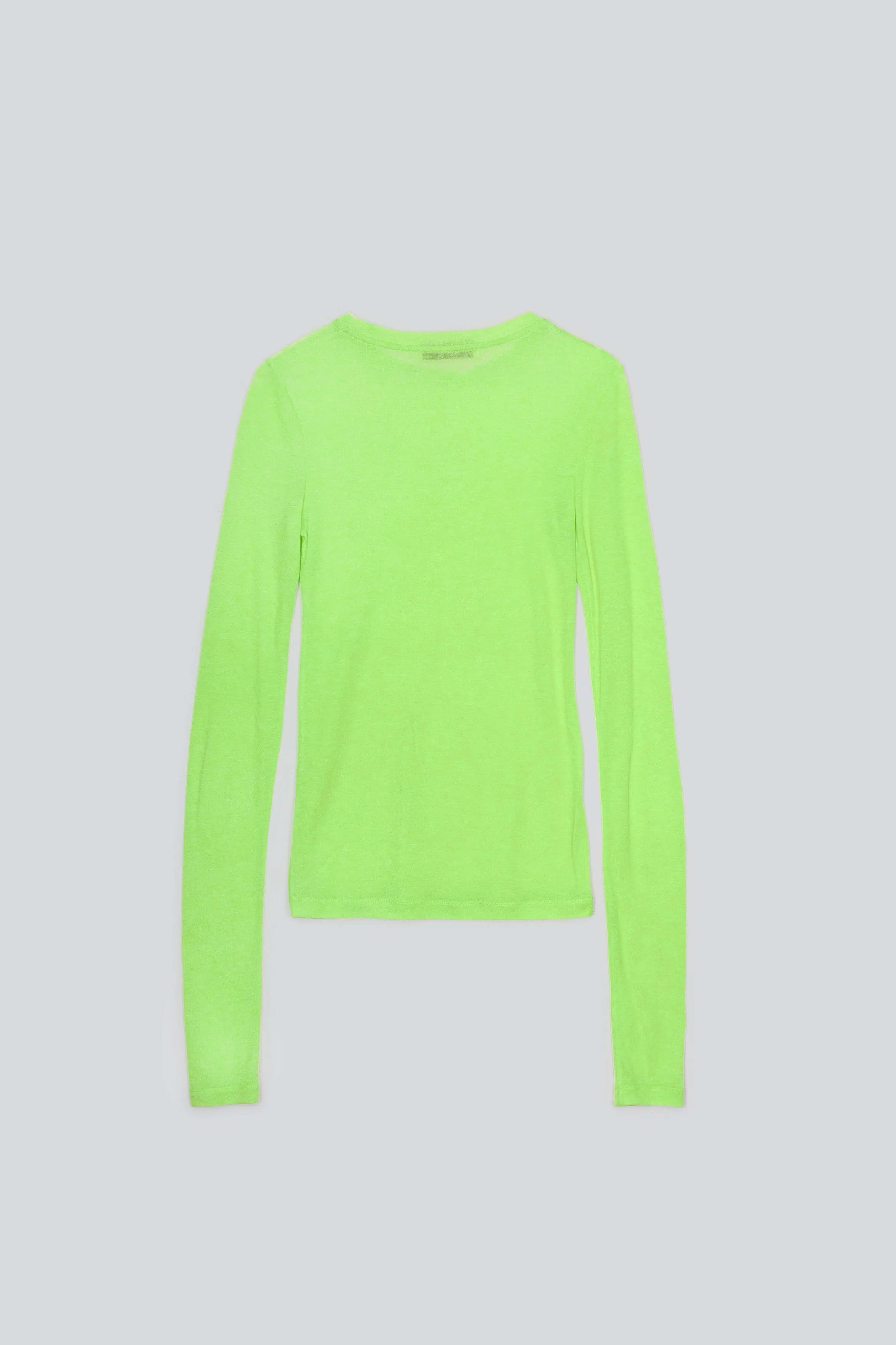 SHEER LONG TEE IN WASABI sold by Sayaka Davis product image thumbnail 5